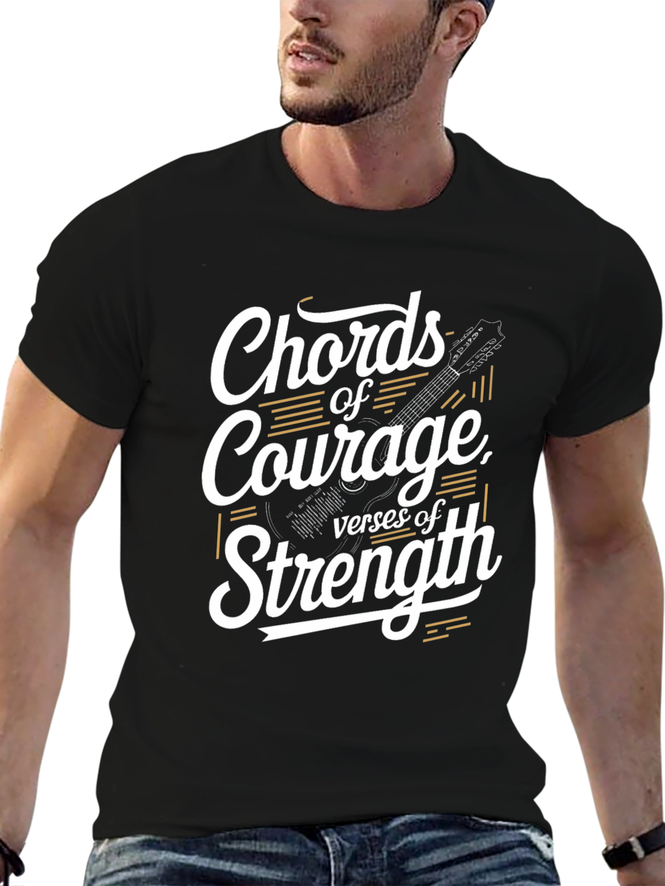 Chords of Courage Graphic T-Shirt
