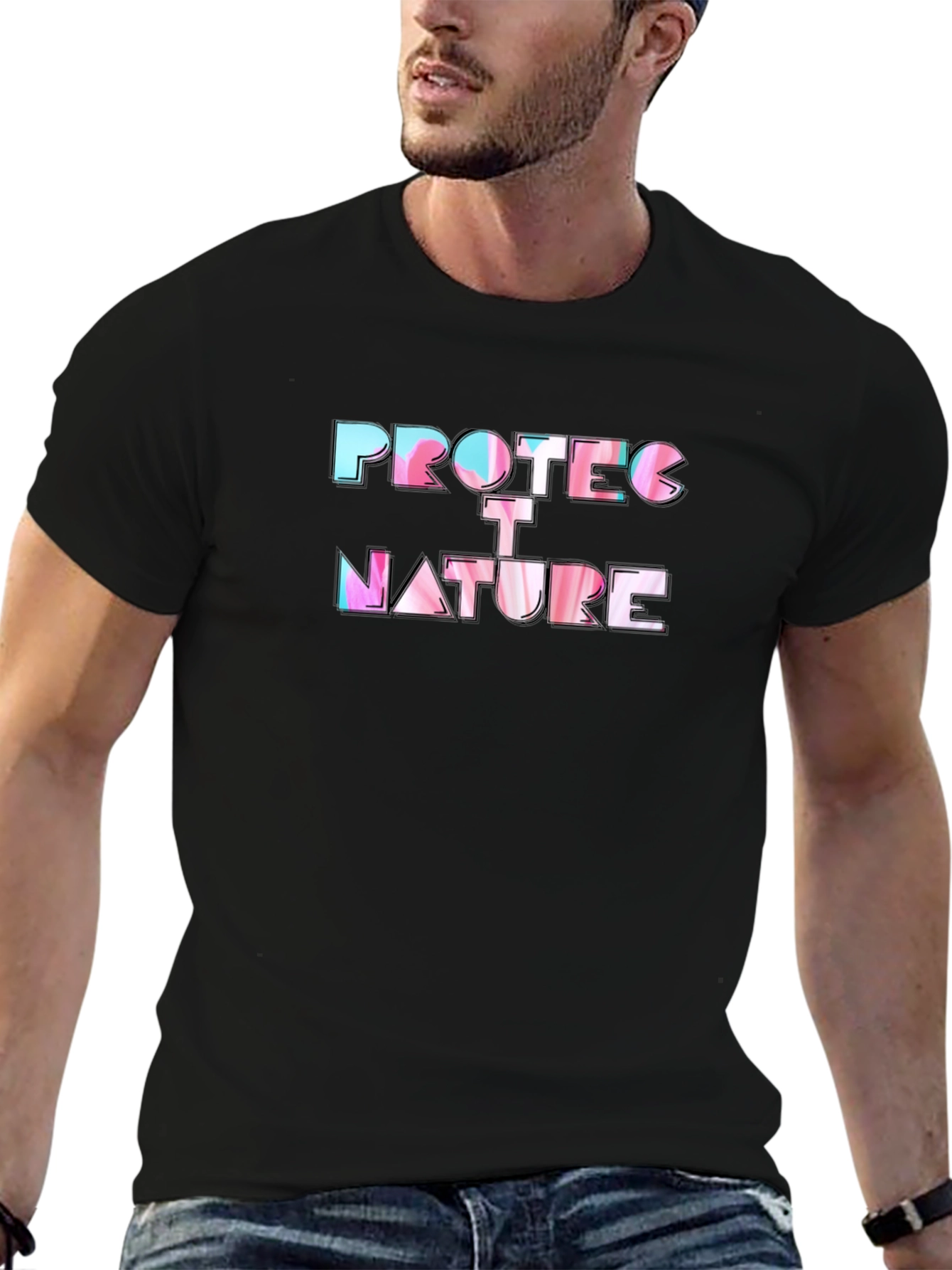 Protect Nature Tee - Stylish Graphic Print Shirt