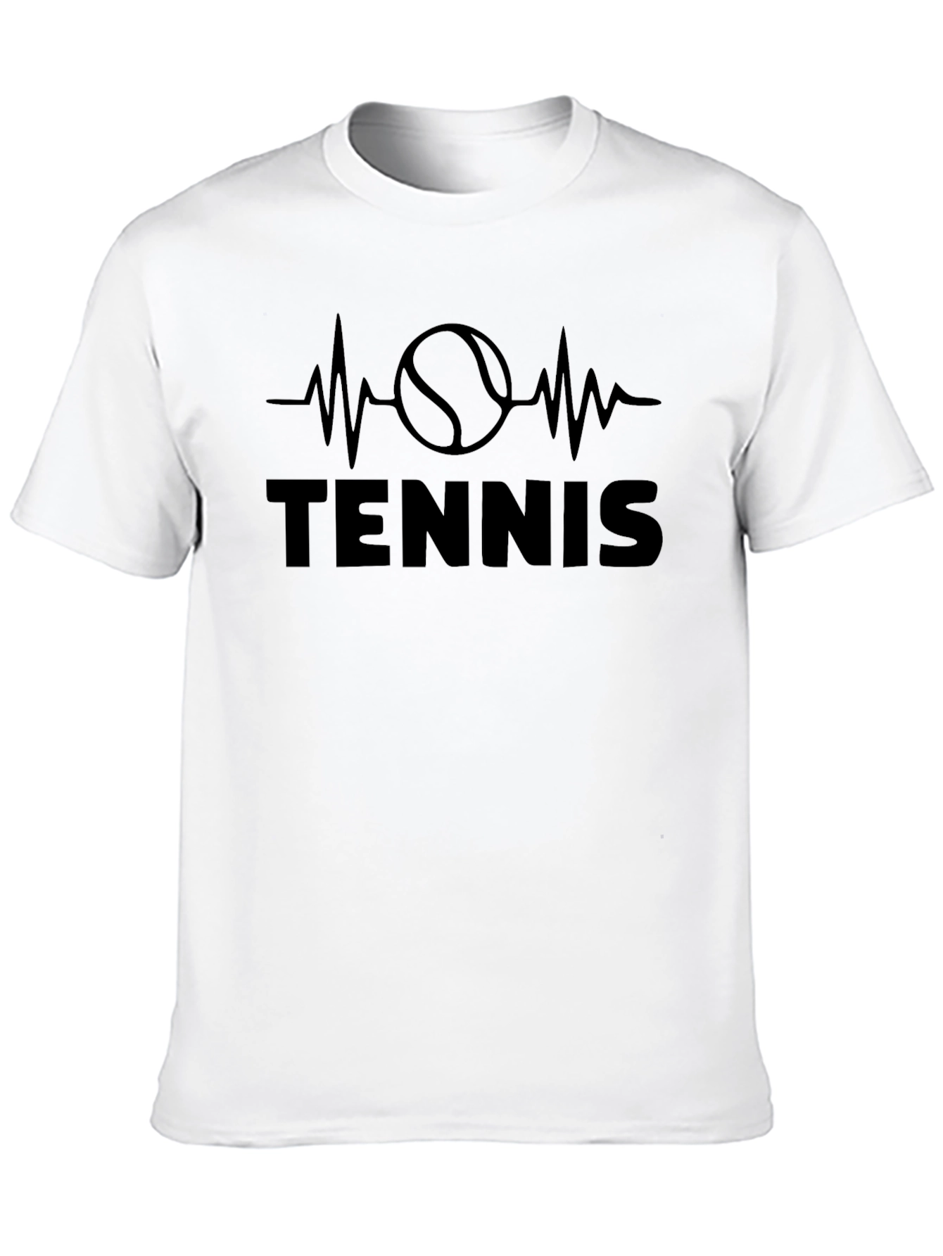 Tennis Heartbeat Graphic T-Shirt
