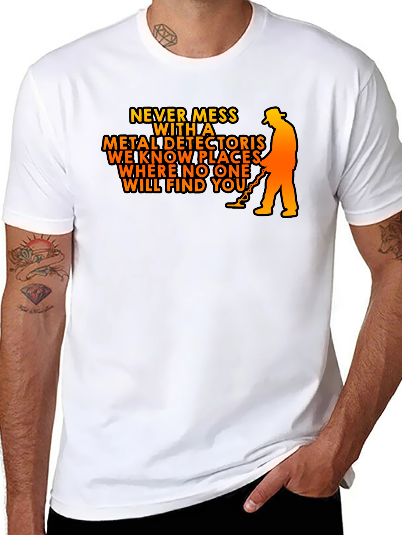 Never Mess with a Metal Detector T-Shirt