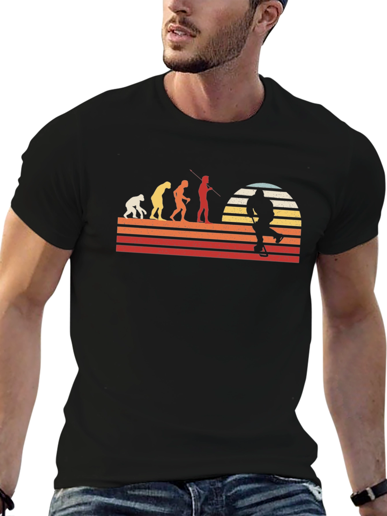 Evolution of Lacrosse T-Shirt