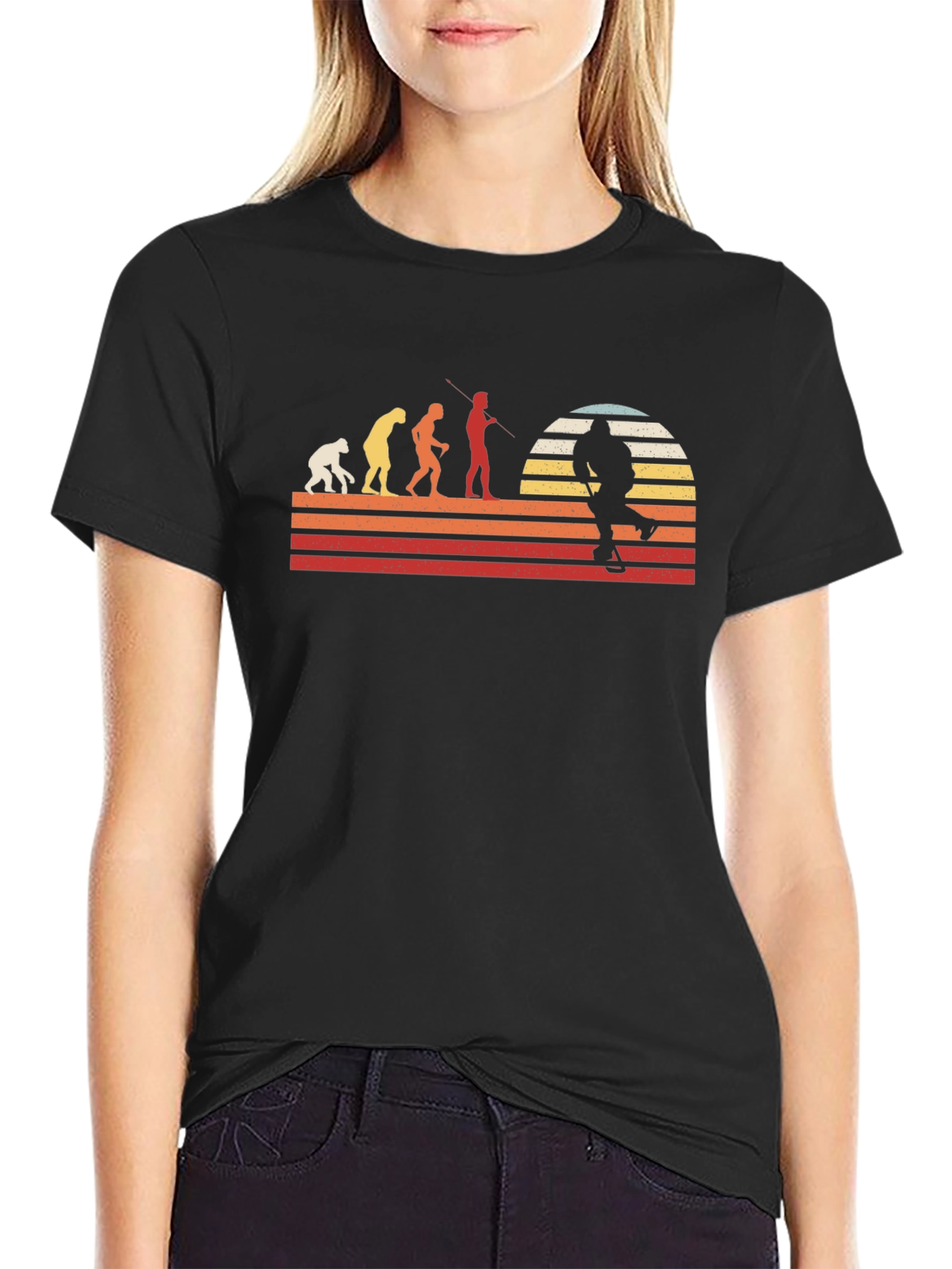 Evolution of Lacrosse T-Shirt