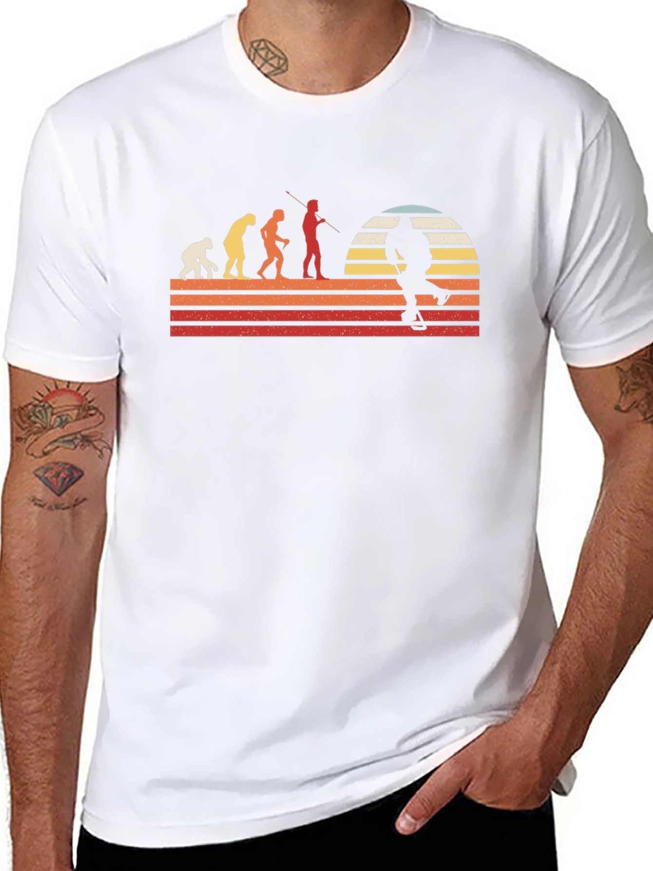 Evolution of Lacrosse T-Shirt