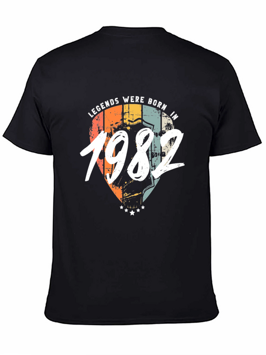 Legends Born in 1982 T-Shirt - Vintage Style
