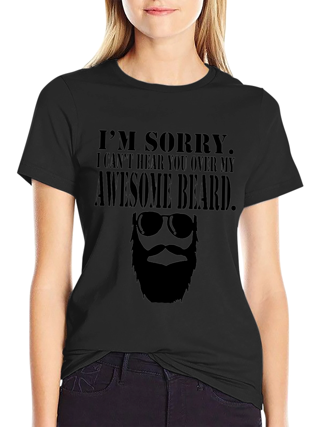 Awesome Beard T-Shirt - Funny Graphic Tee