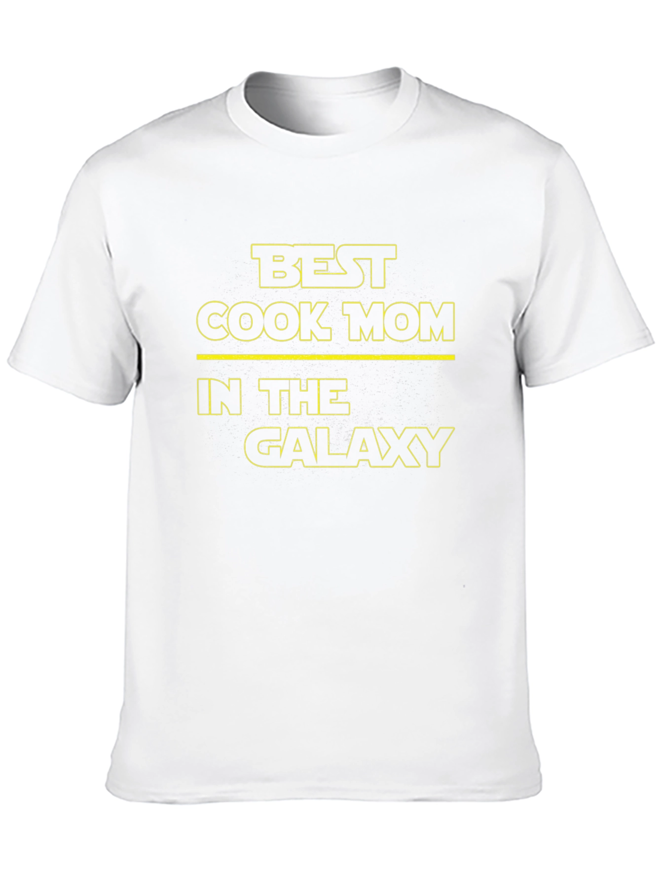 Best Cook Mom in the Galaxy Black T-Shirt