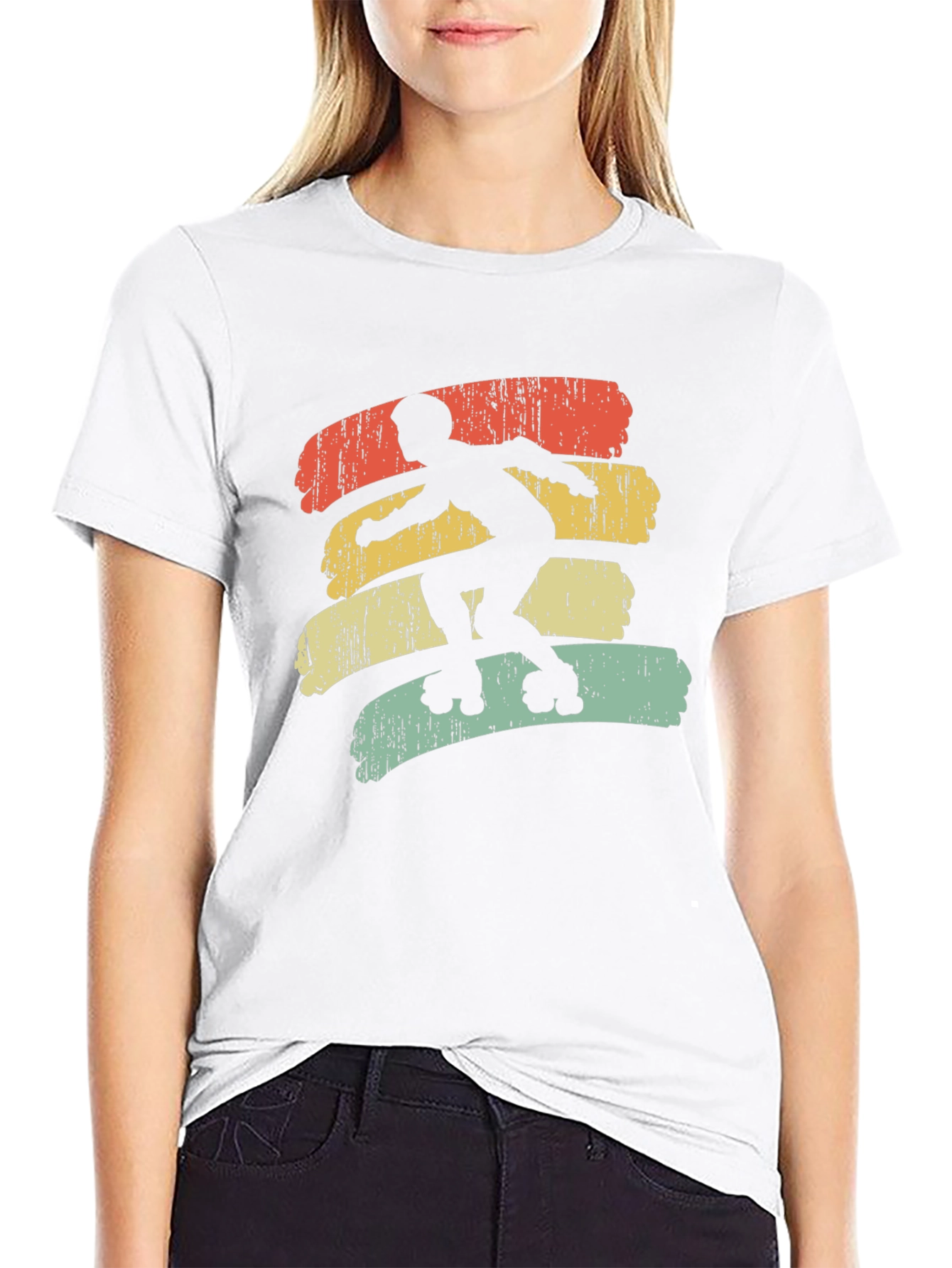 Retro Roller Skating Graphic Tee