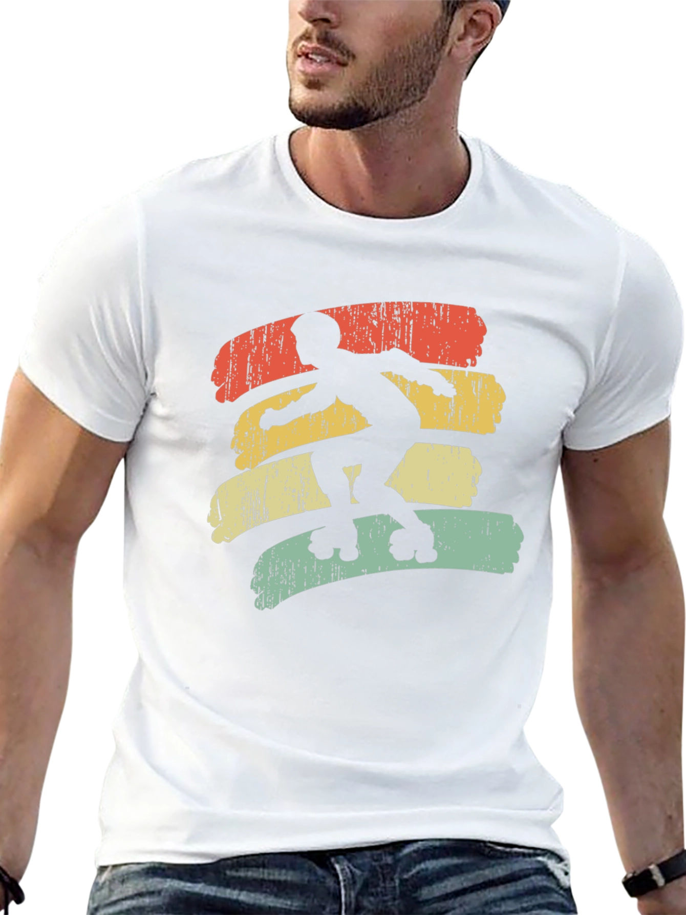 Retro Roller Skating Graphic Tee