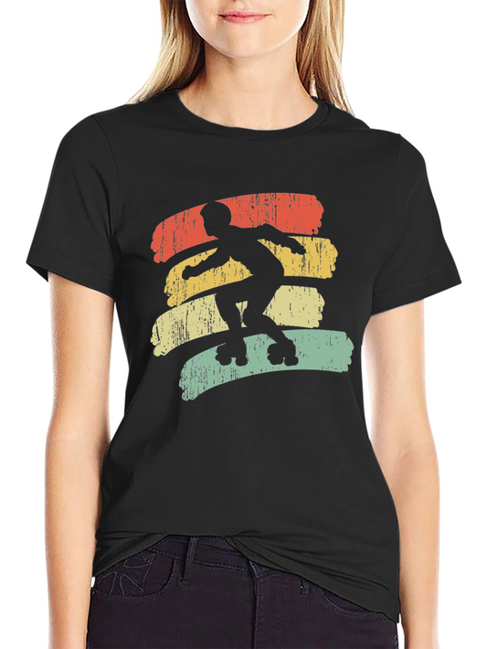 Retro Roller Skating Graphic Tee