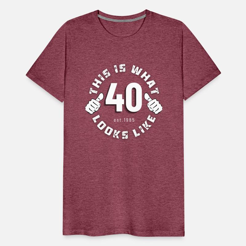 40 Year Old Birthday design for men born in 1985
