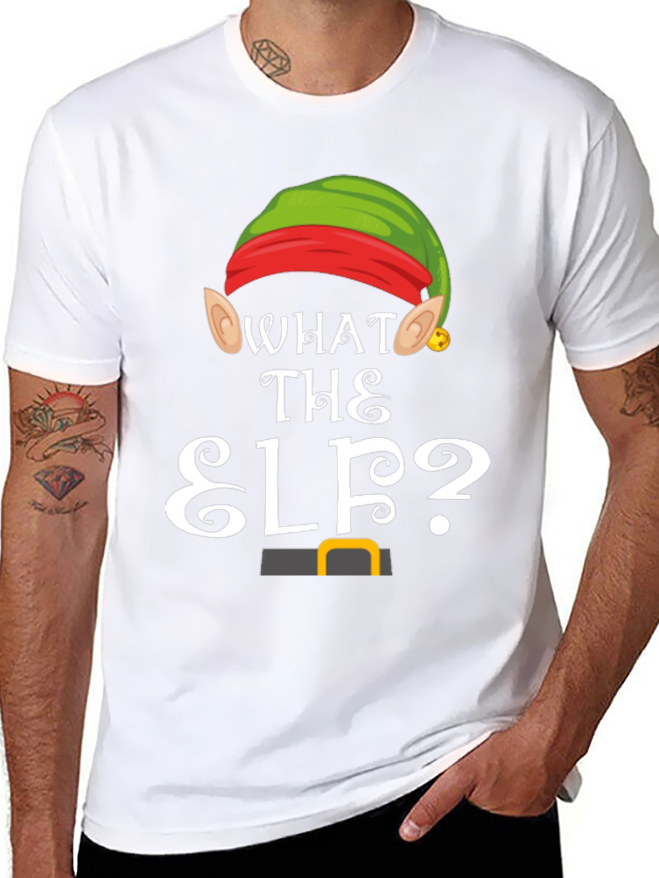 What The Elf? Christmas T-Shirt