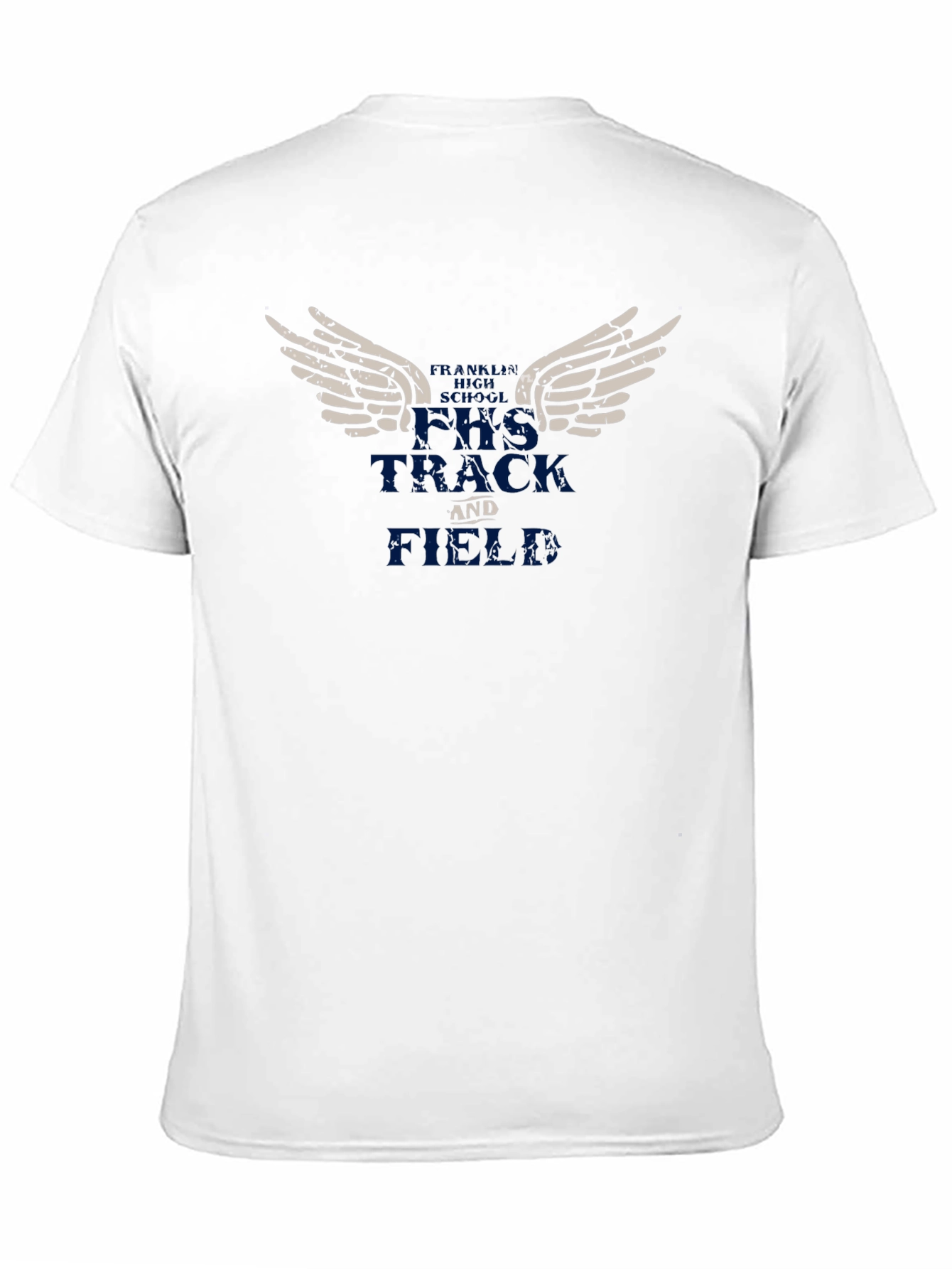 Track & Field Winged Tee - Athletic Style