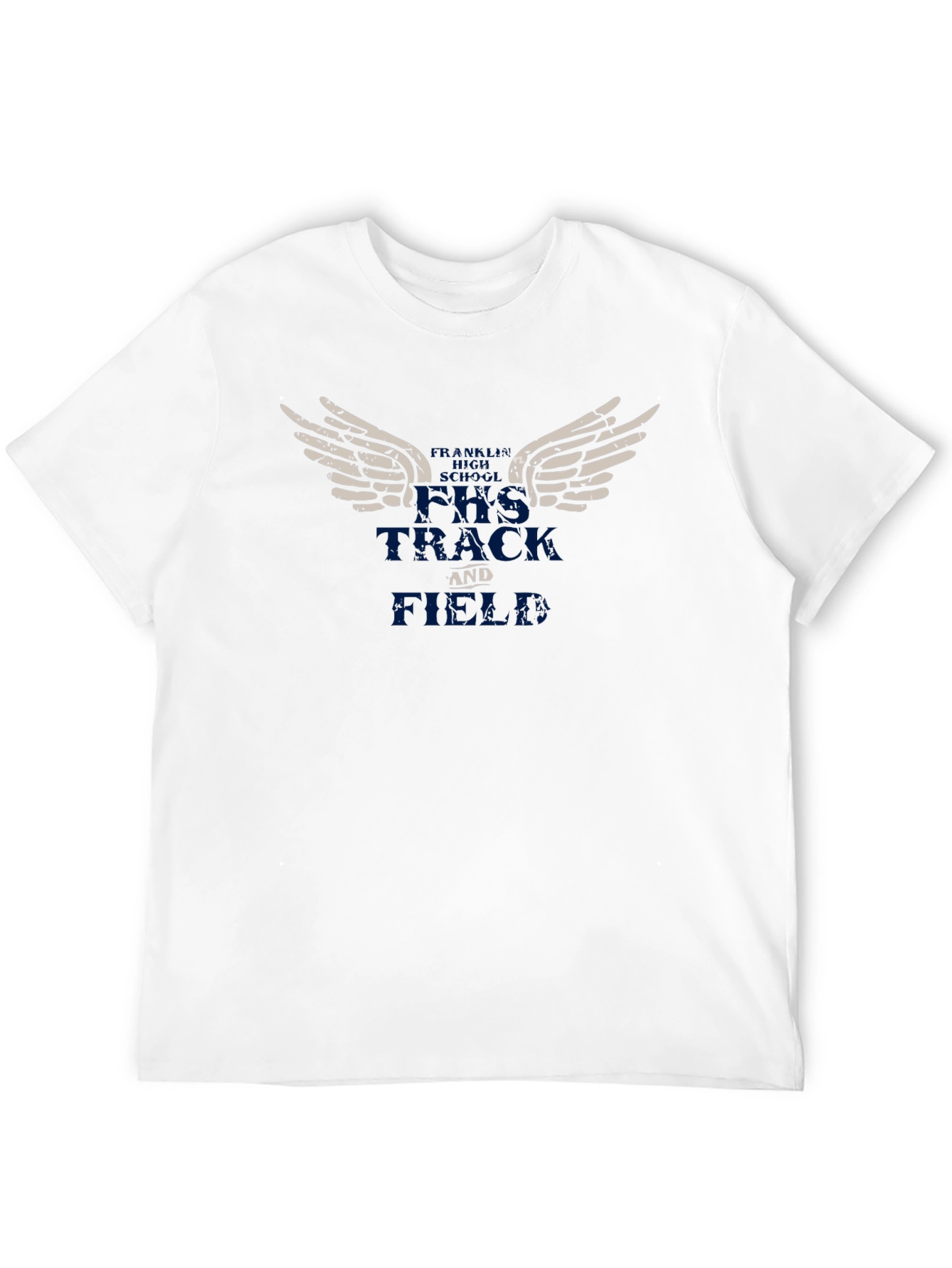 Track & Field Winged Tee - Athletic Style