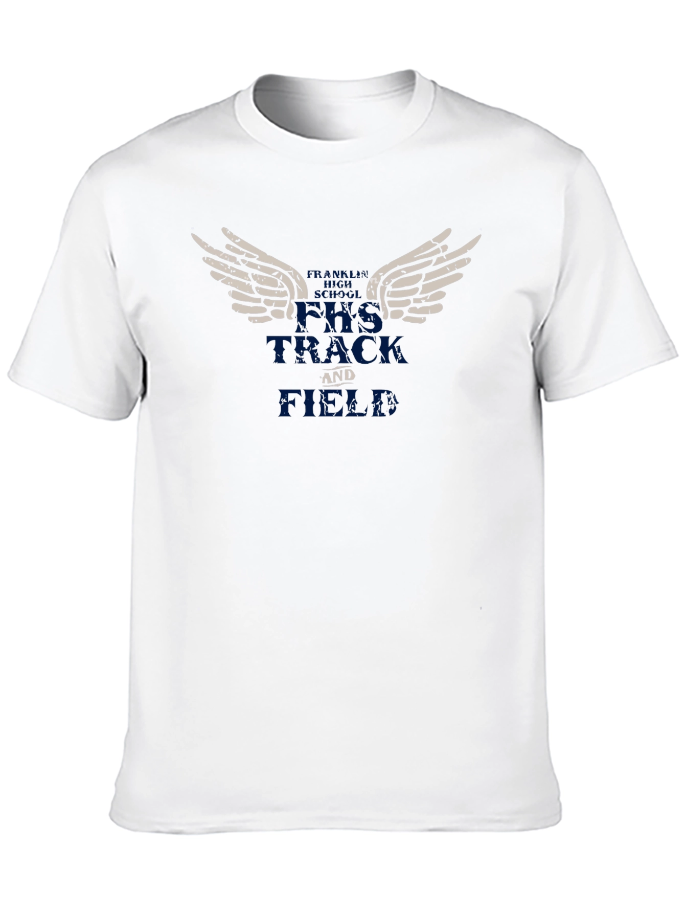 Track & Field Winged Tee - Athletic Style