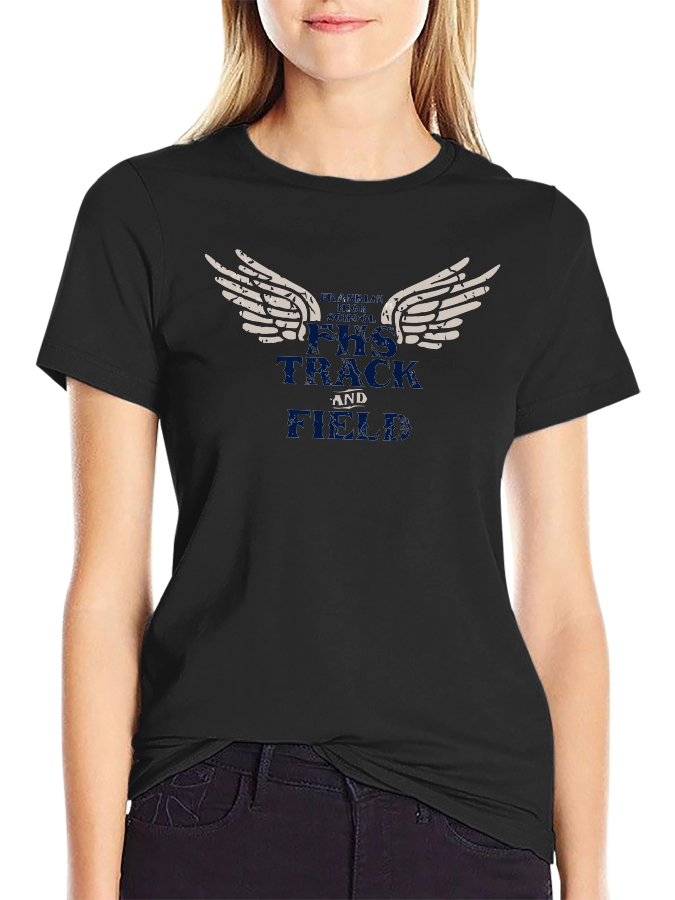 Track & Field Winged Tee - Athletic Style