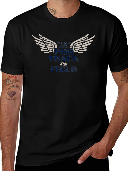 Track & Field Winged Tee - Athletic Style