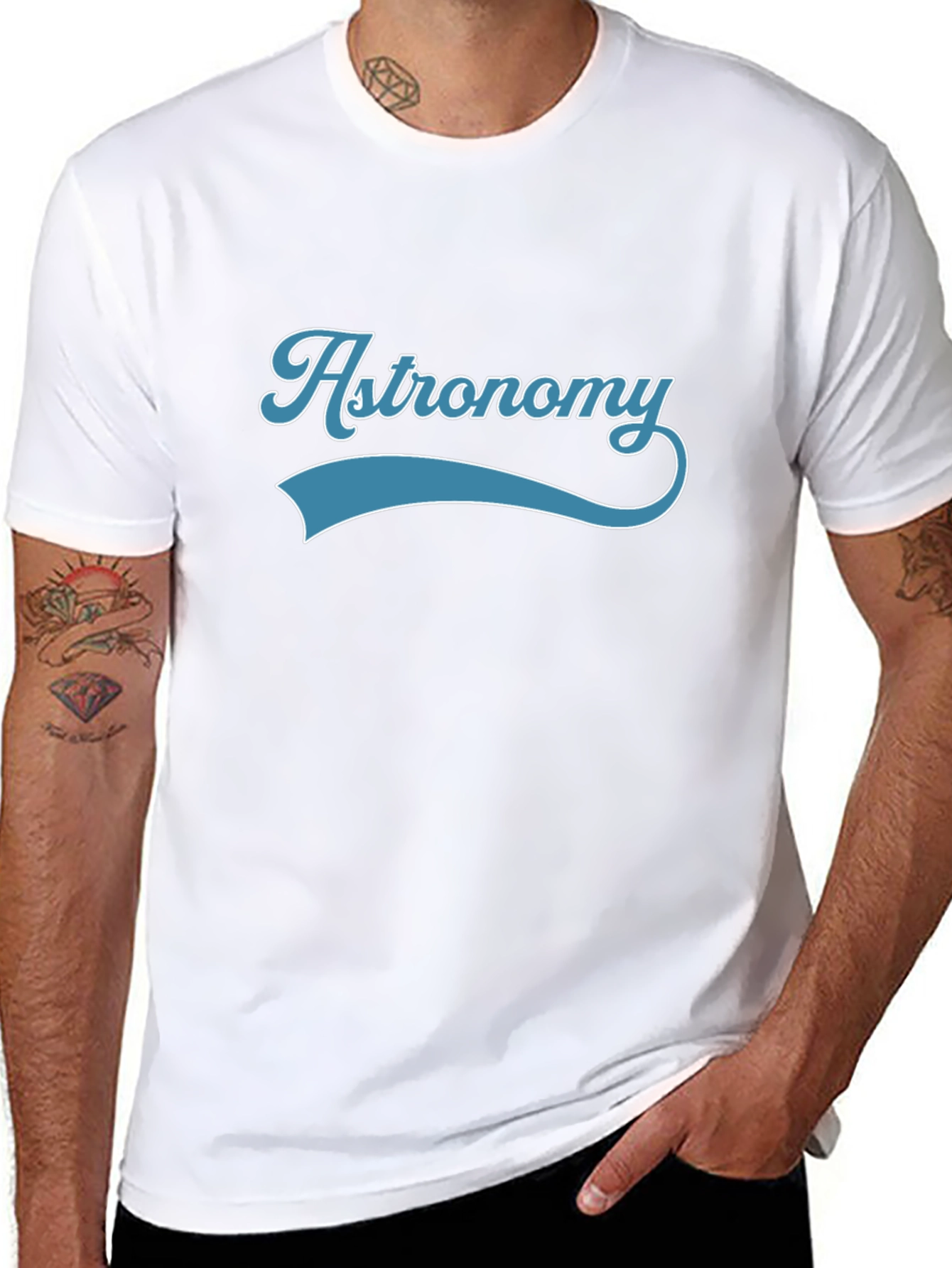 Astronomy Graphic Tee - Stylish Science T-Shirt