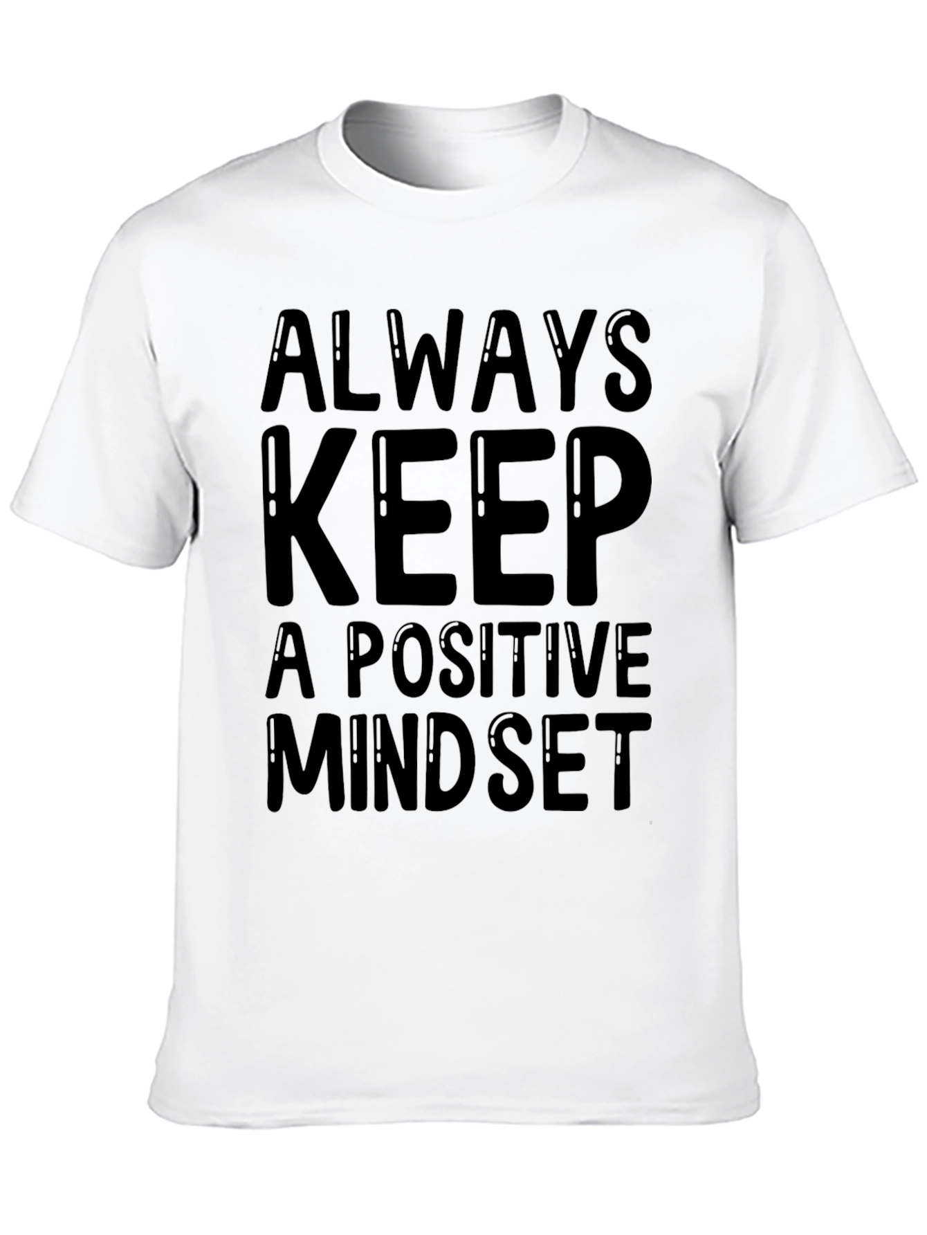 Positive Mindset Graphic T-Shirt
