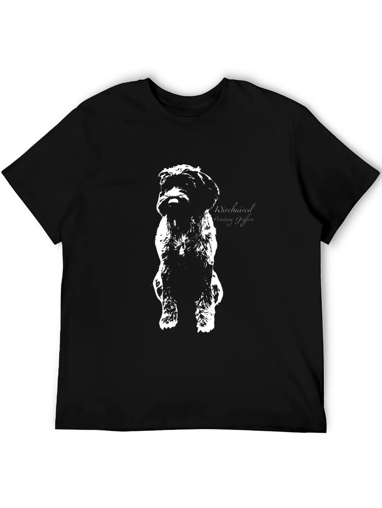 Wirehaired Pointing Griffon T-Shirt – Elegant Dog Lover Tee