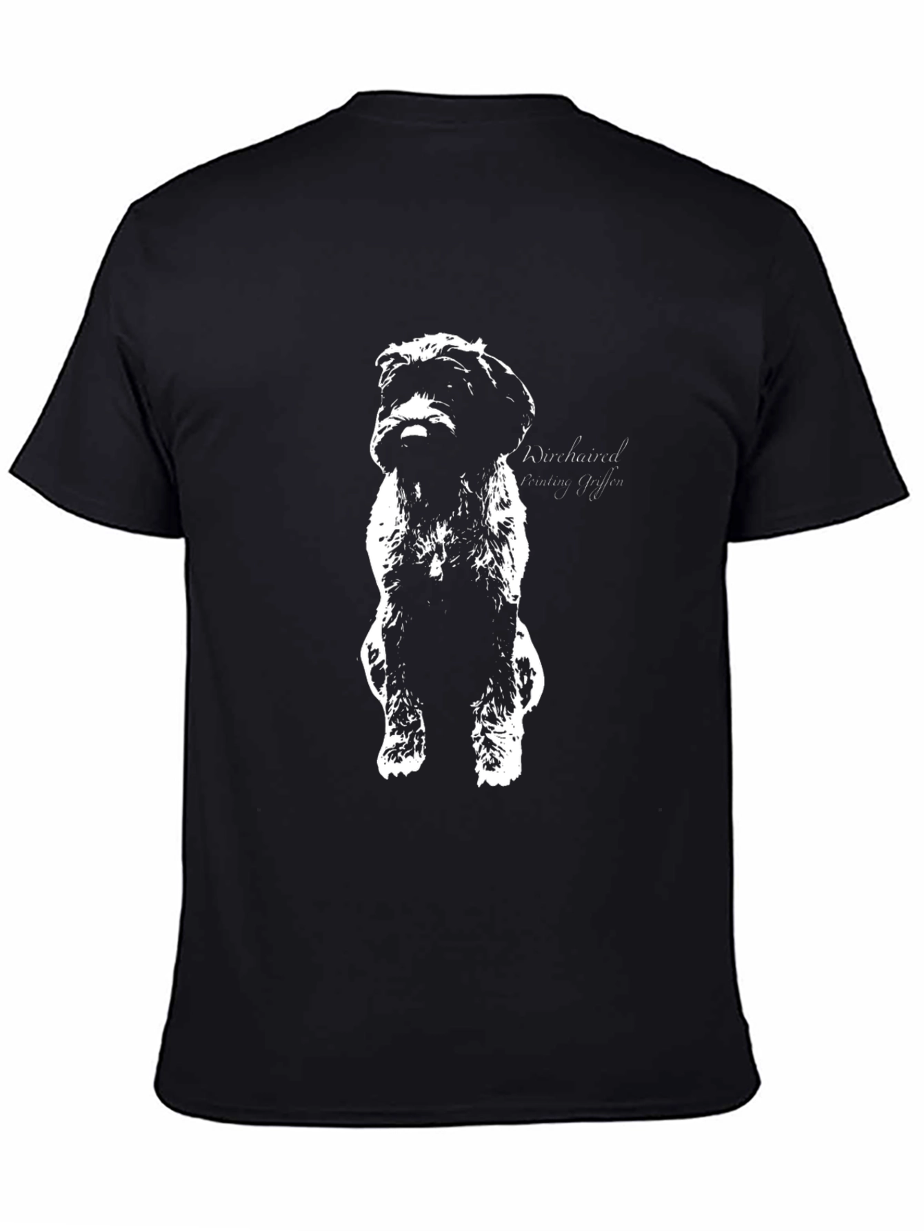 Wirehaired Pointing Griffon T-Shirt – Elegant Dog Lover Tee