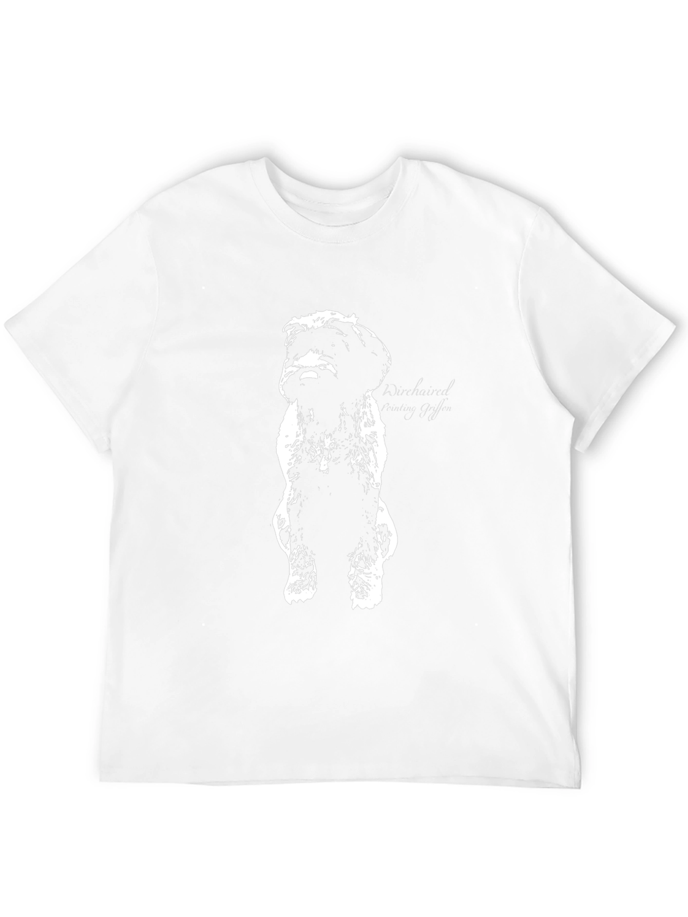 Wirehaired Pointing Griffon T-Shirt – Elegant Dog Lover Tee