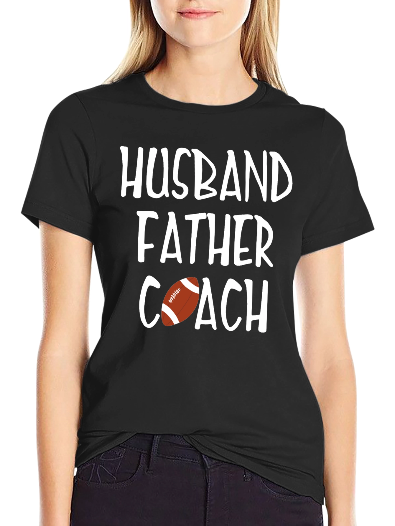 Husband Father Coach Graphic T-Shirt