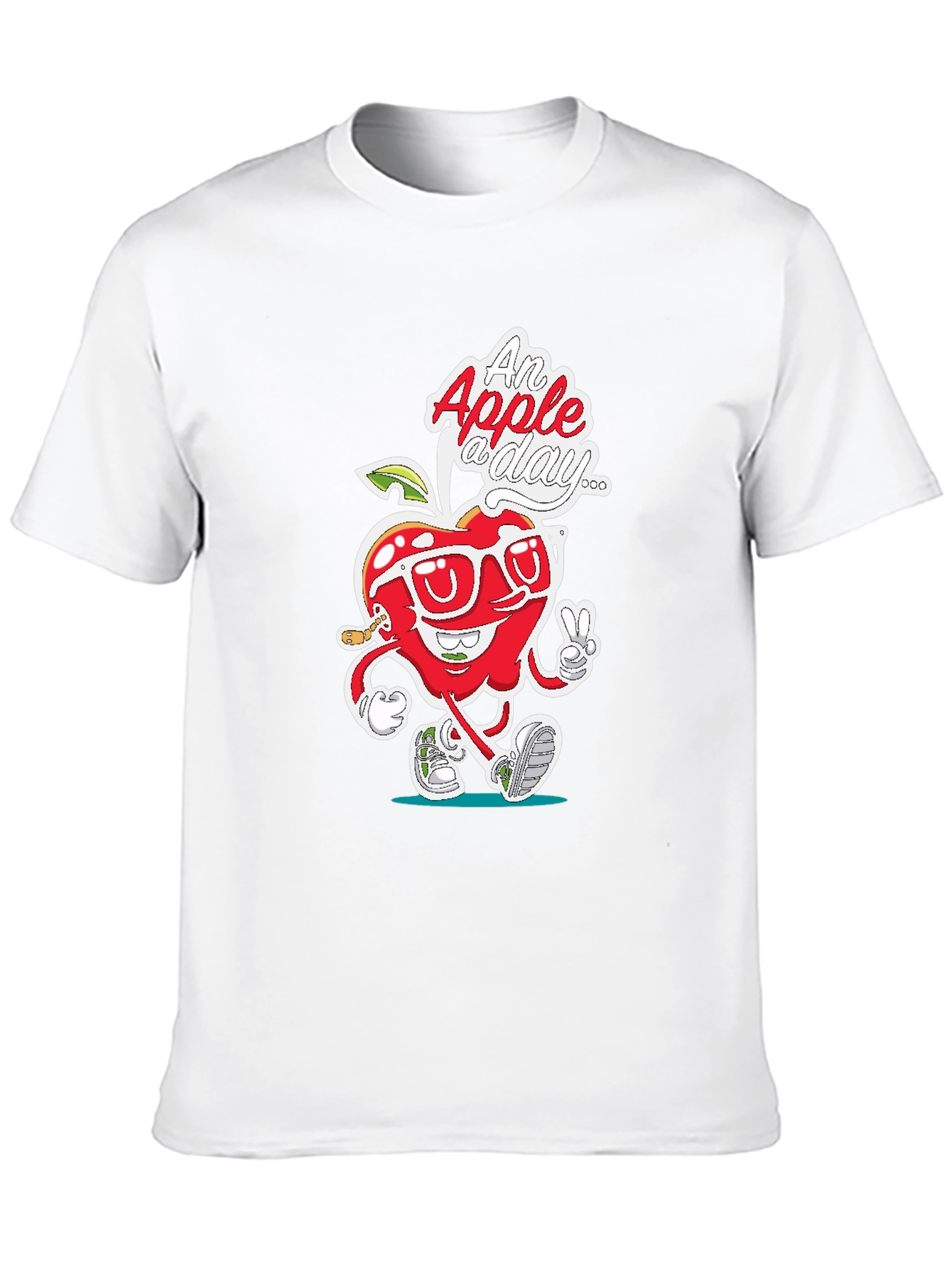 Cool Apple Graphic T-Shirt