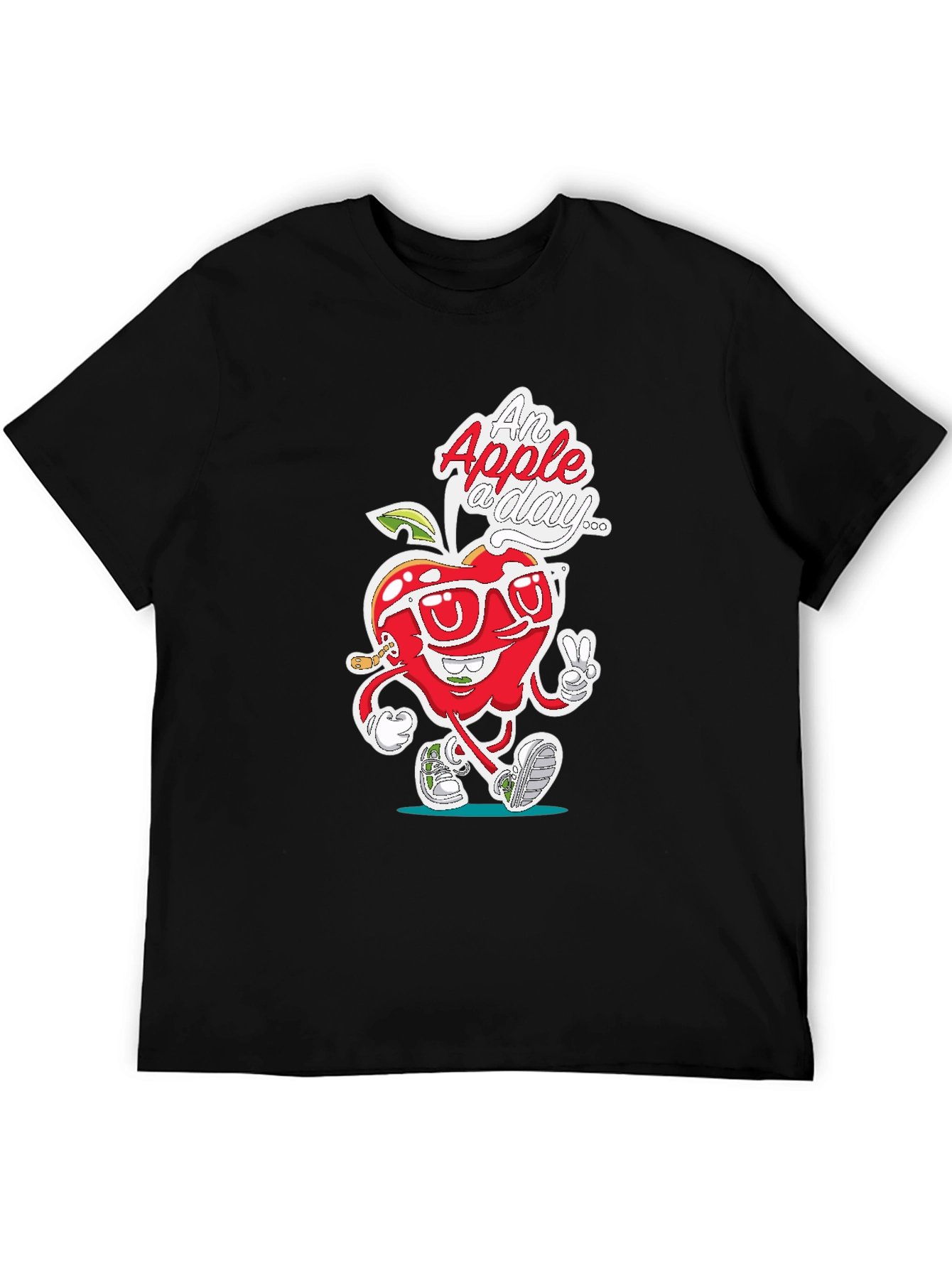 Cool Apple Graphic T-Shirt