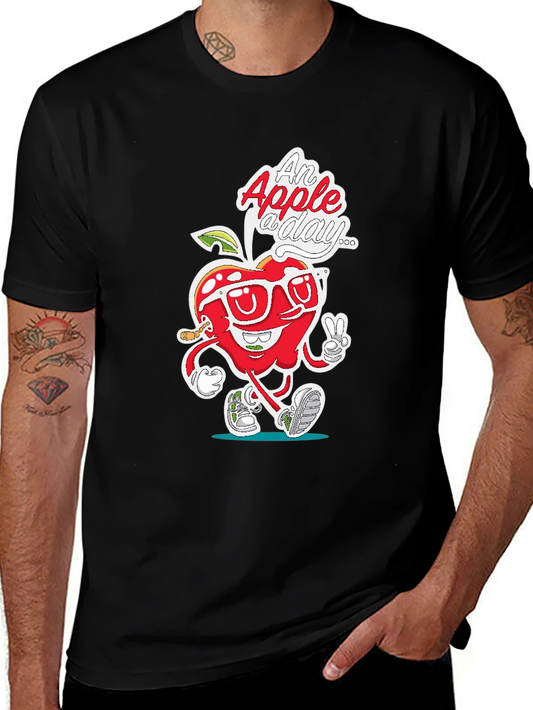 Cool Apple Graphic T-Shirt