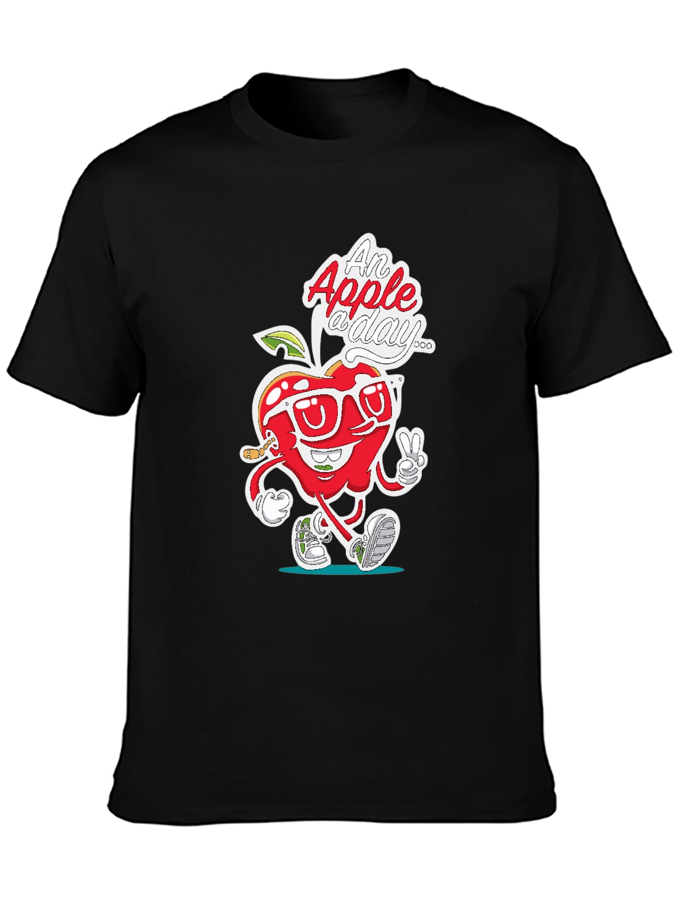 Cool Apple Graphic T-Shirt