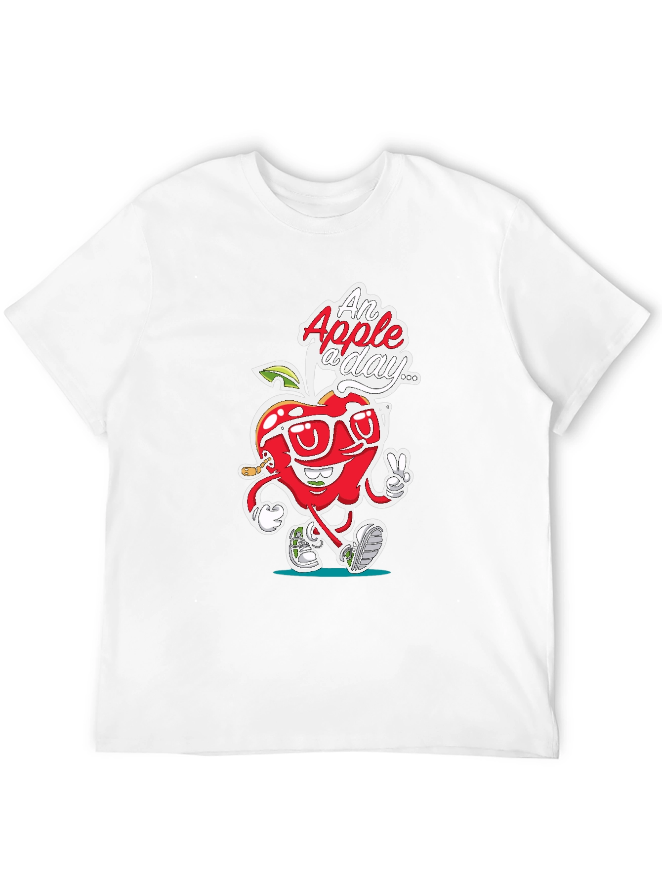 Cool Apple Graphic T-Shirt
