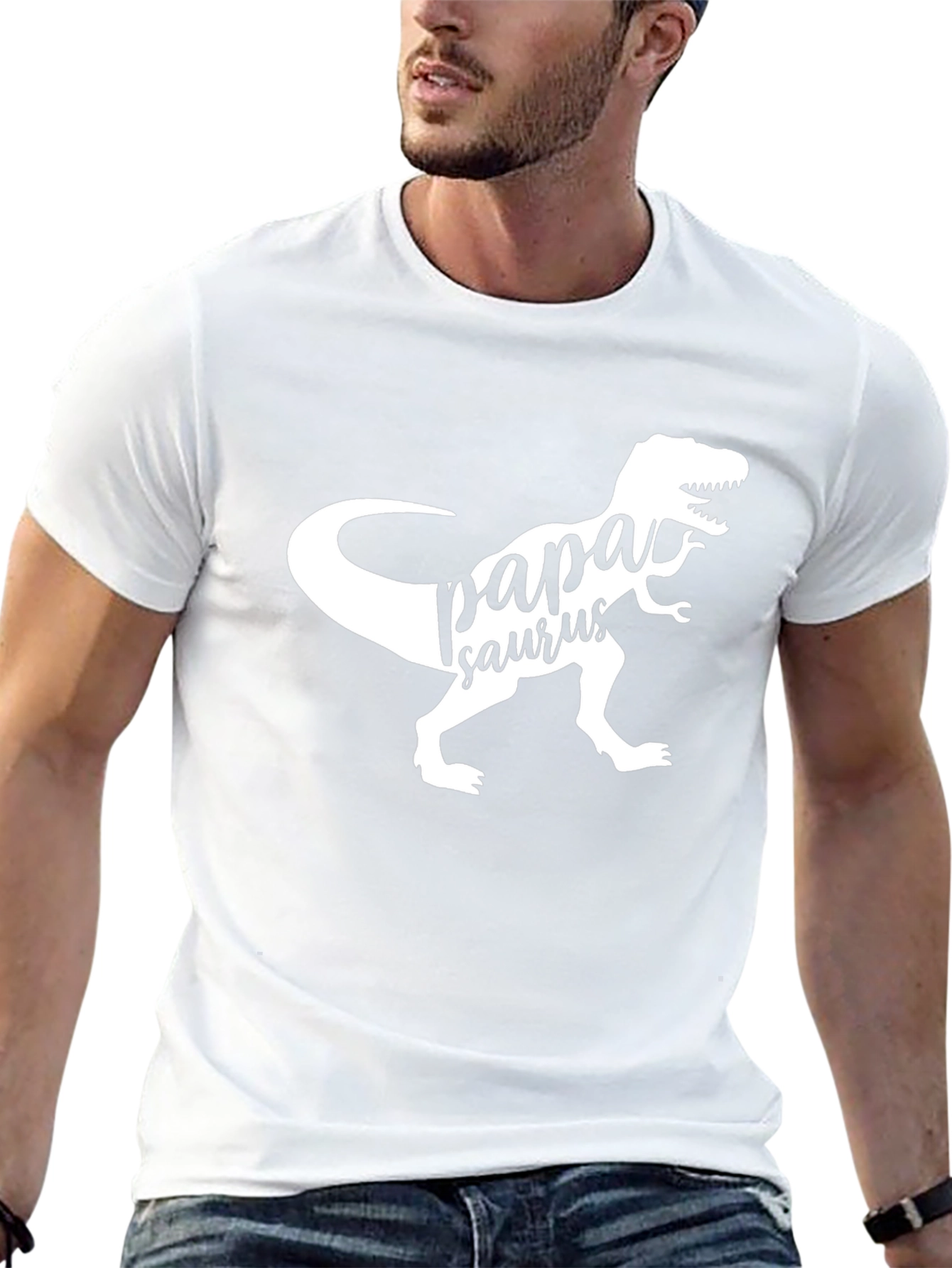 Papa Saurus T-Shirt - Fathers Day Gift