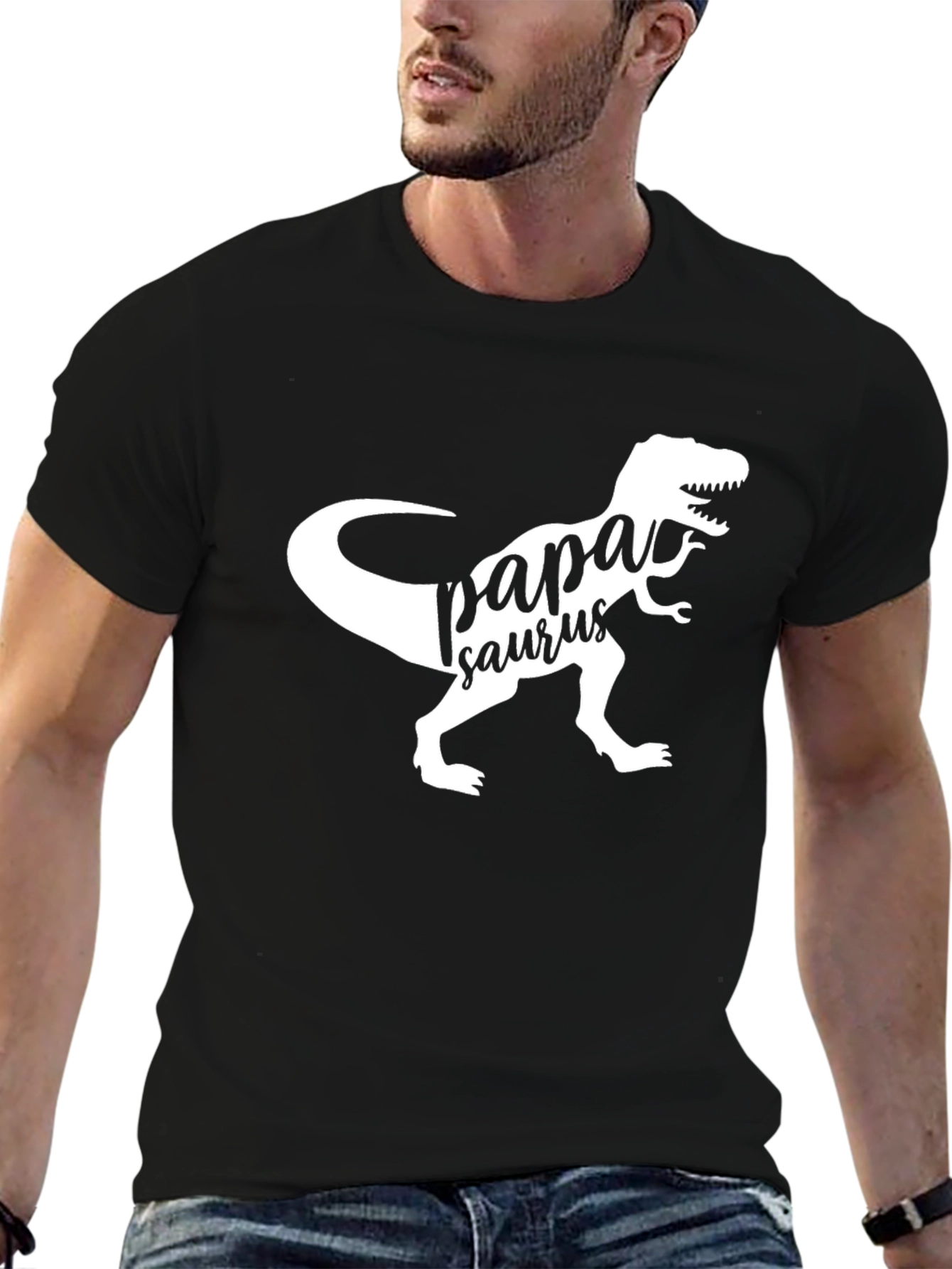 Papa Saurus T-Shirt - Fathers Day Gift