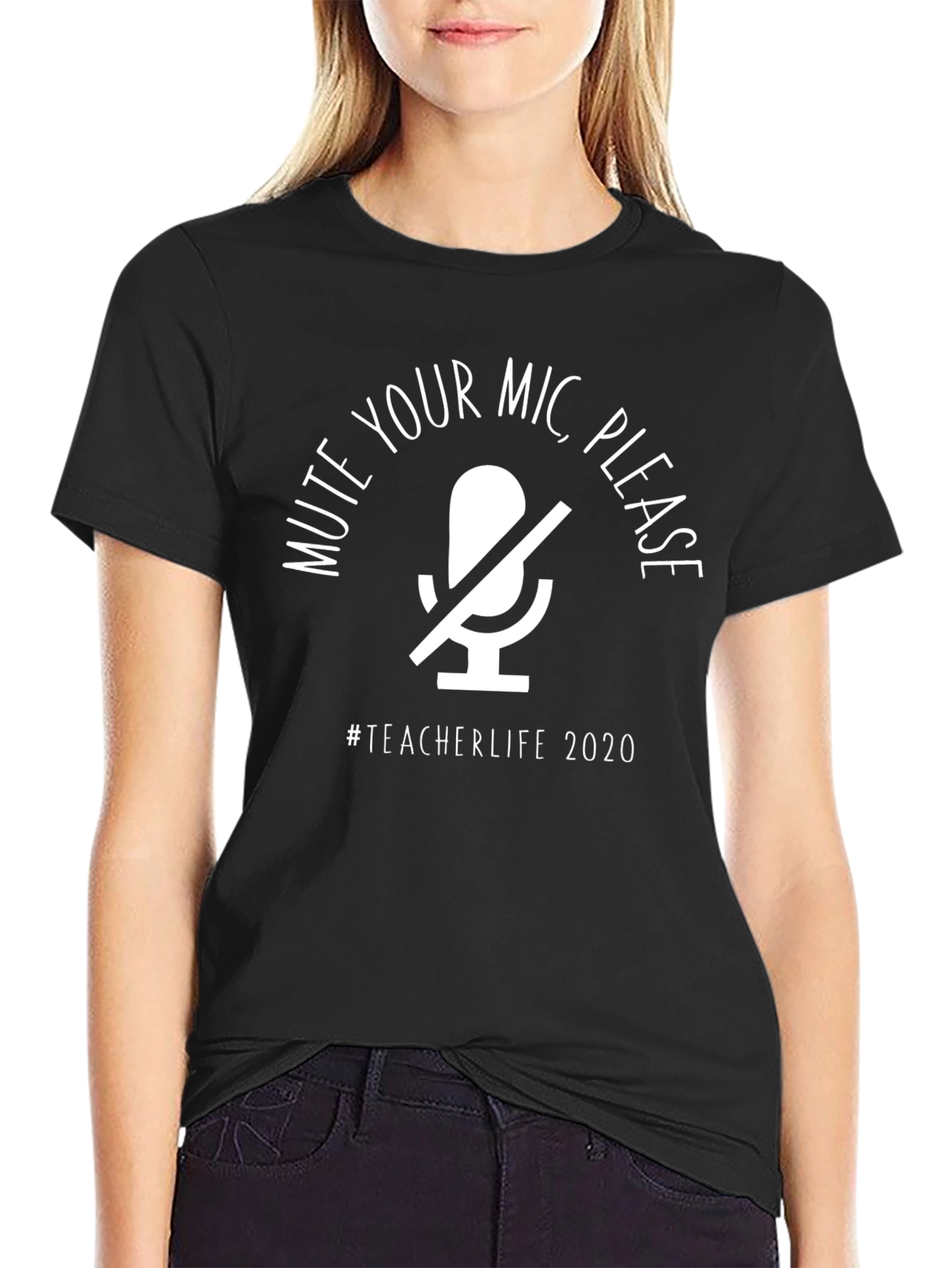 Mute Your Mic Teacher Life T-Shirt