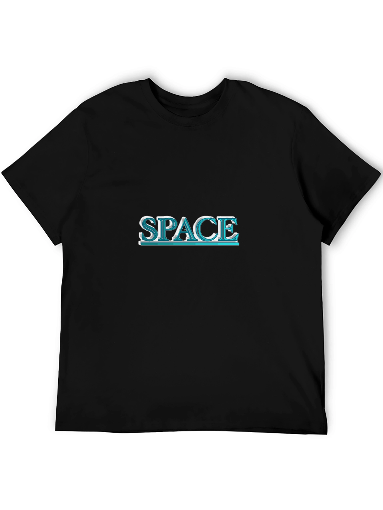 Space T-Shirt - Black Graphic Tee