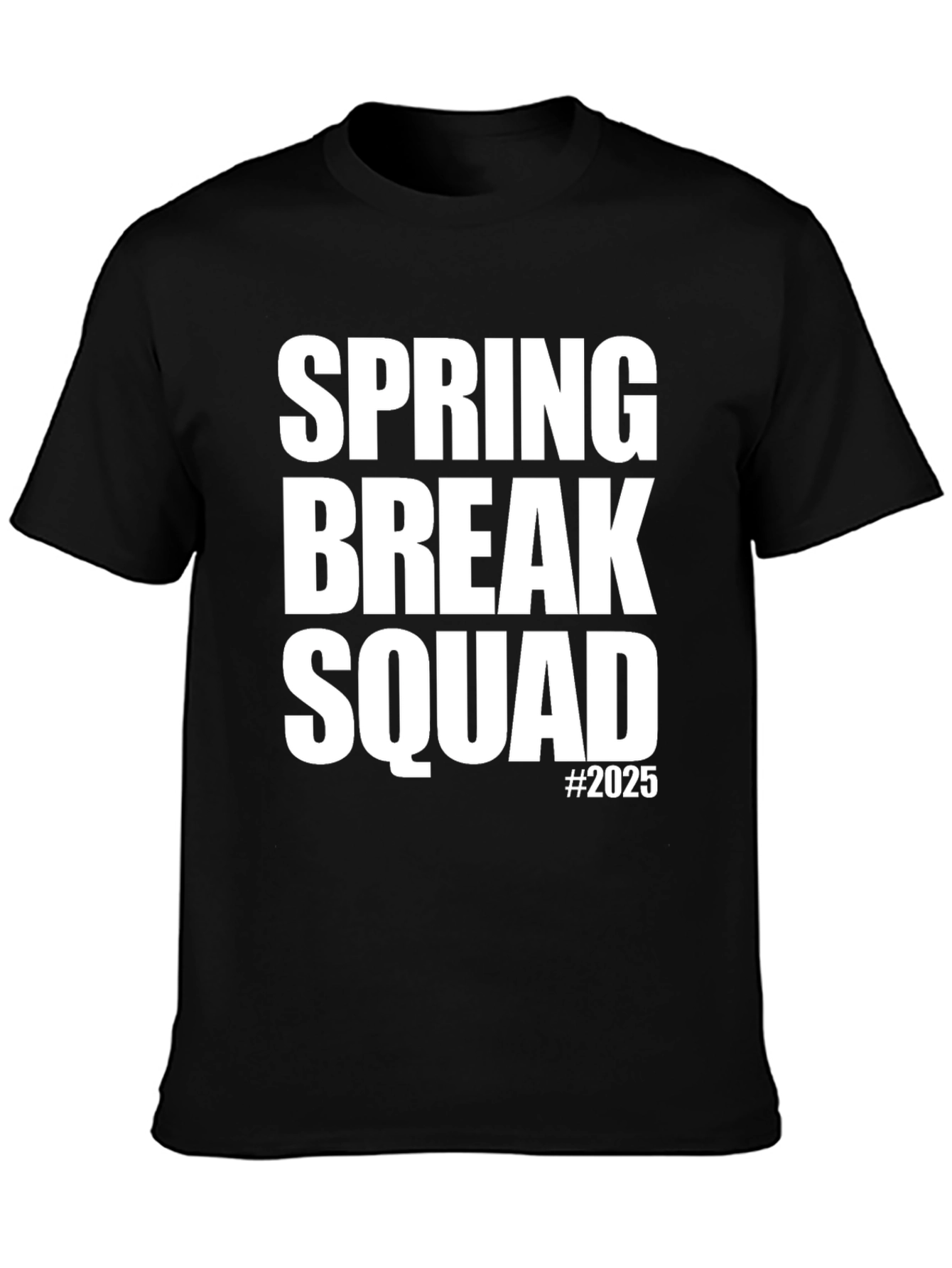 Spring Break Squad 2025 T-Shirt - Fun Vacation Tee