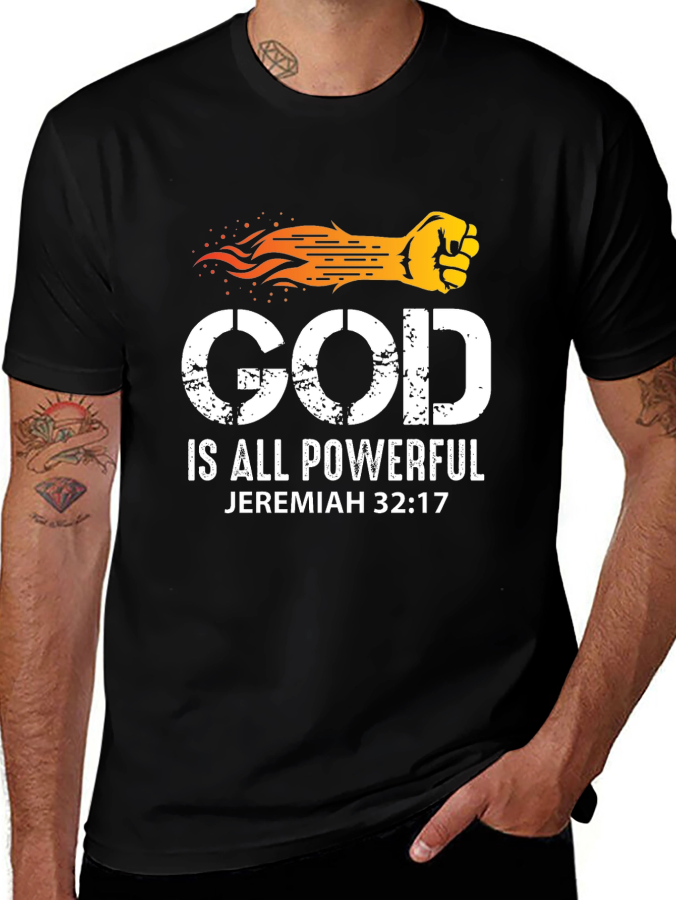God Is All Powerful Graphic T-Shirt