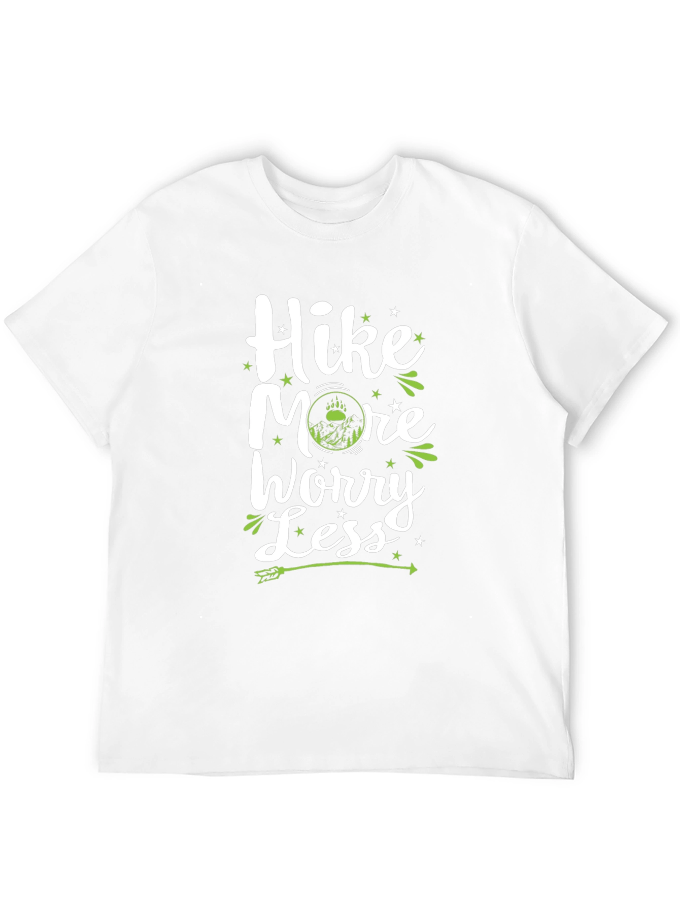 Hike More Worry Less Graphic T-Shirt