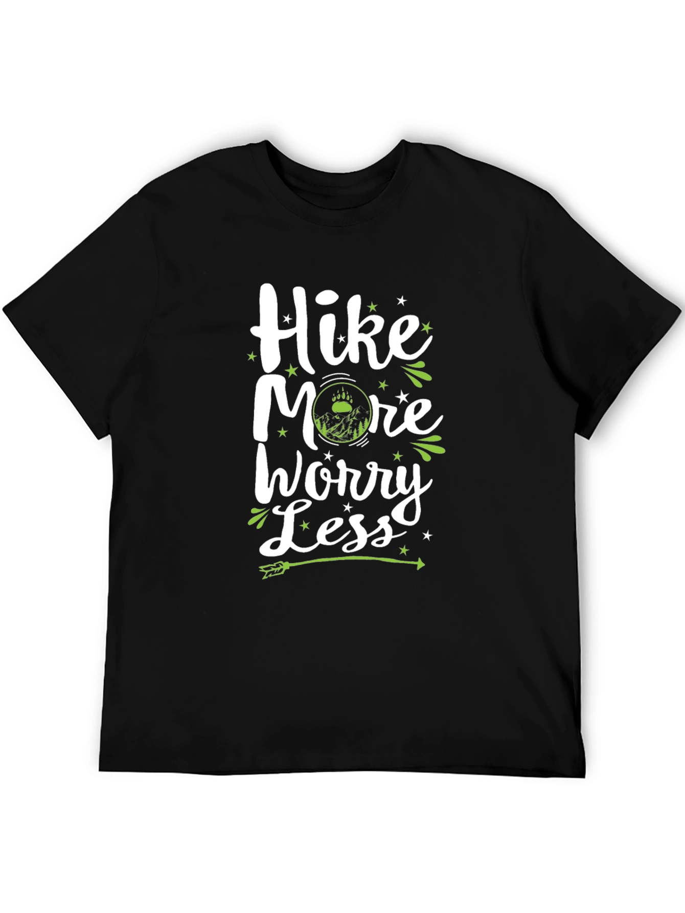 Hike More Worry Less Graphic T-Shirt