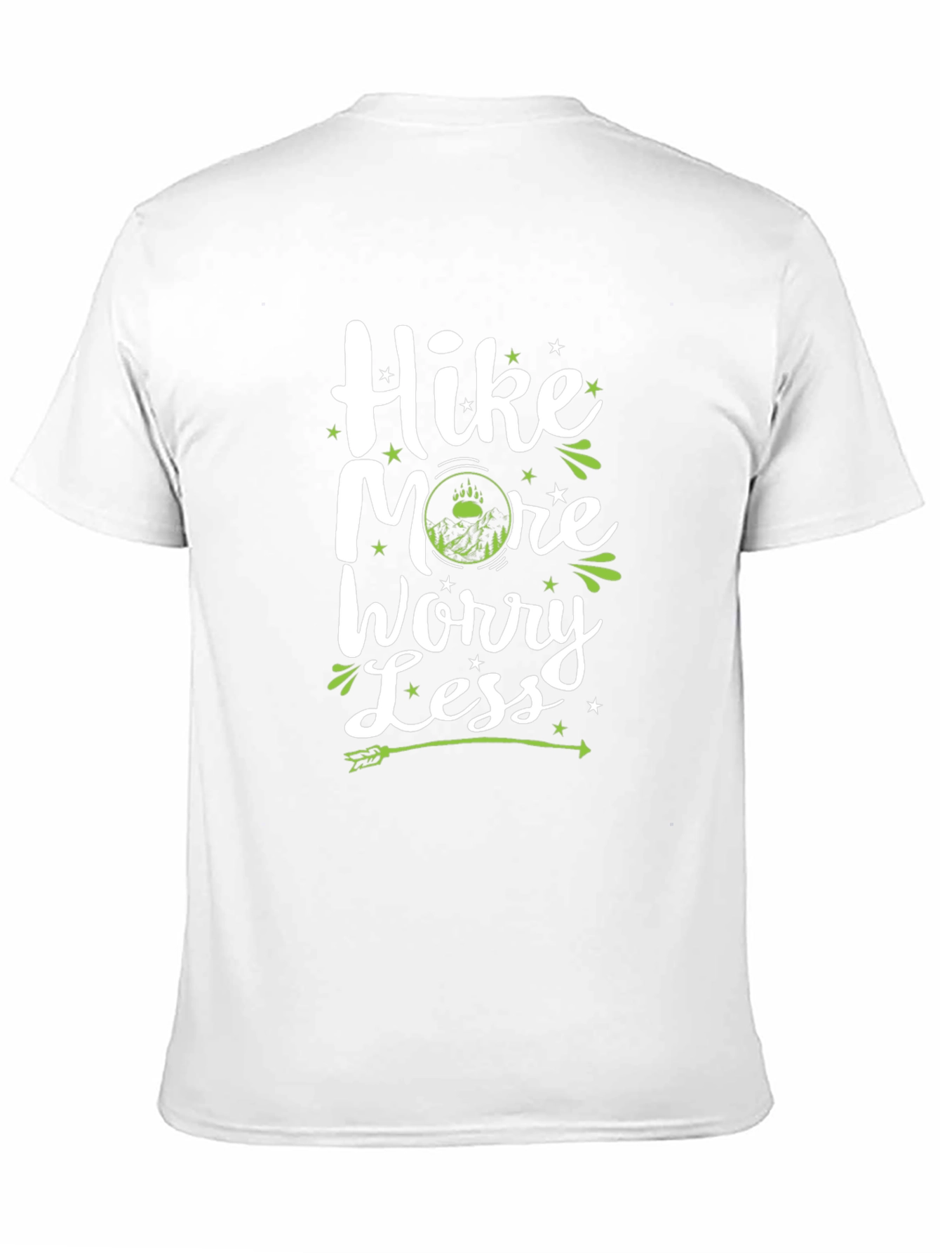 Hike More Worry Less Graphic T-Shirt