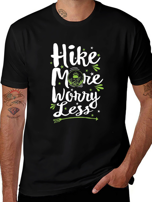 Hike More Worry Less Graphic T-Shirt