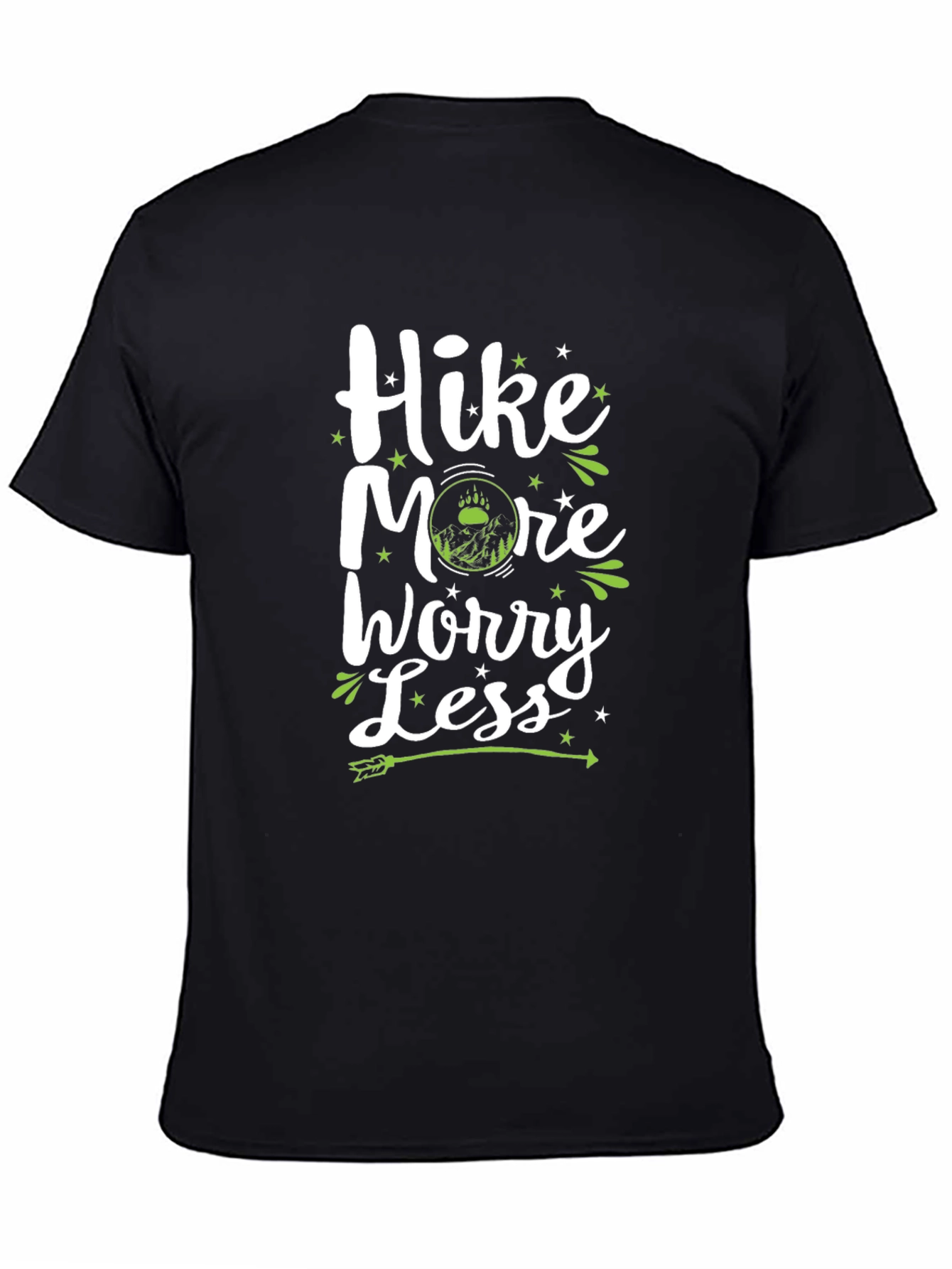 Hike More Worry Less Graphic T-Shirt