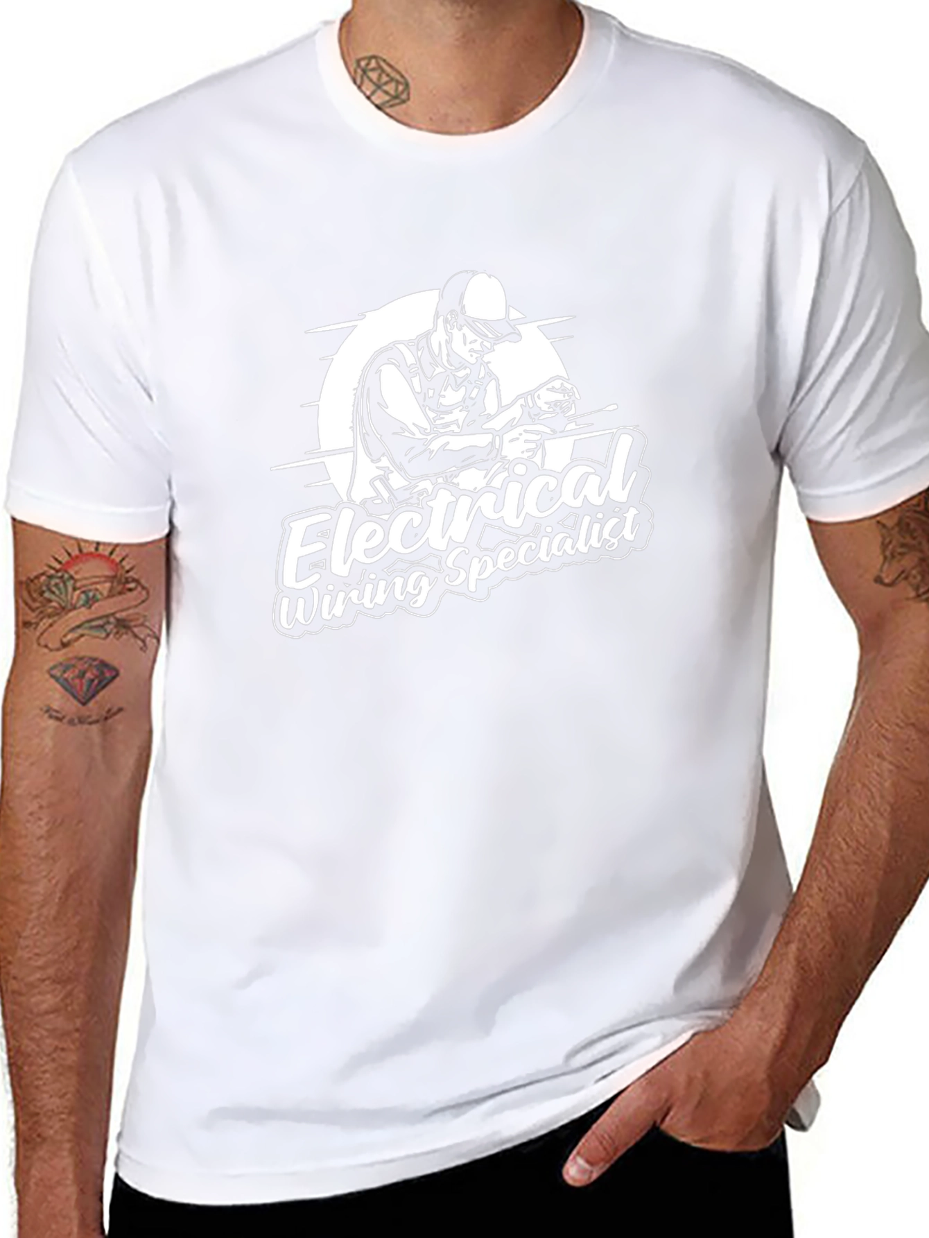 Electrical Wiring Specialist Graphic T-Shirt
