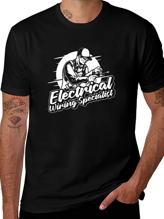 Electrical Wiring Specialist Graphic T-Shirt