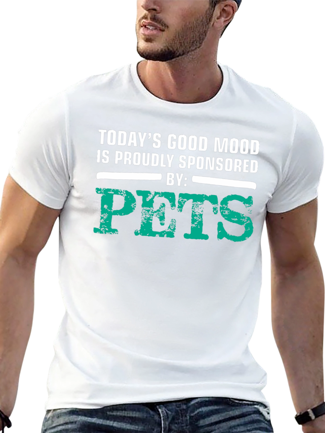 Todays Good Mood Pets Graphic T-Shirt
