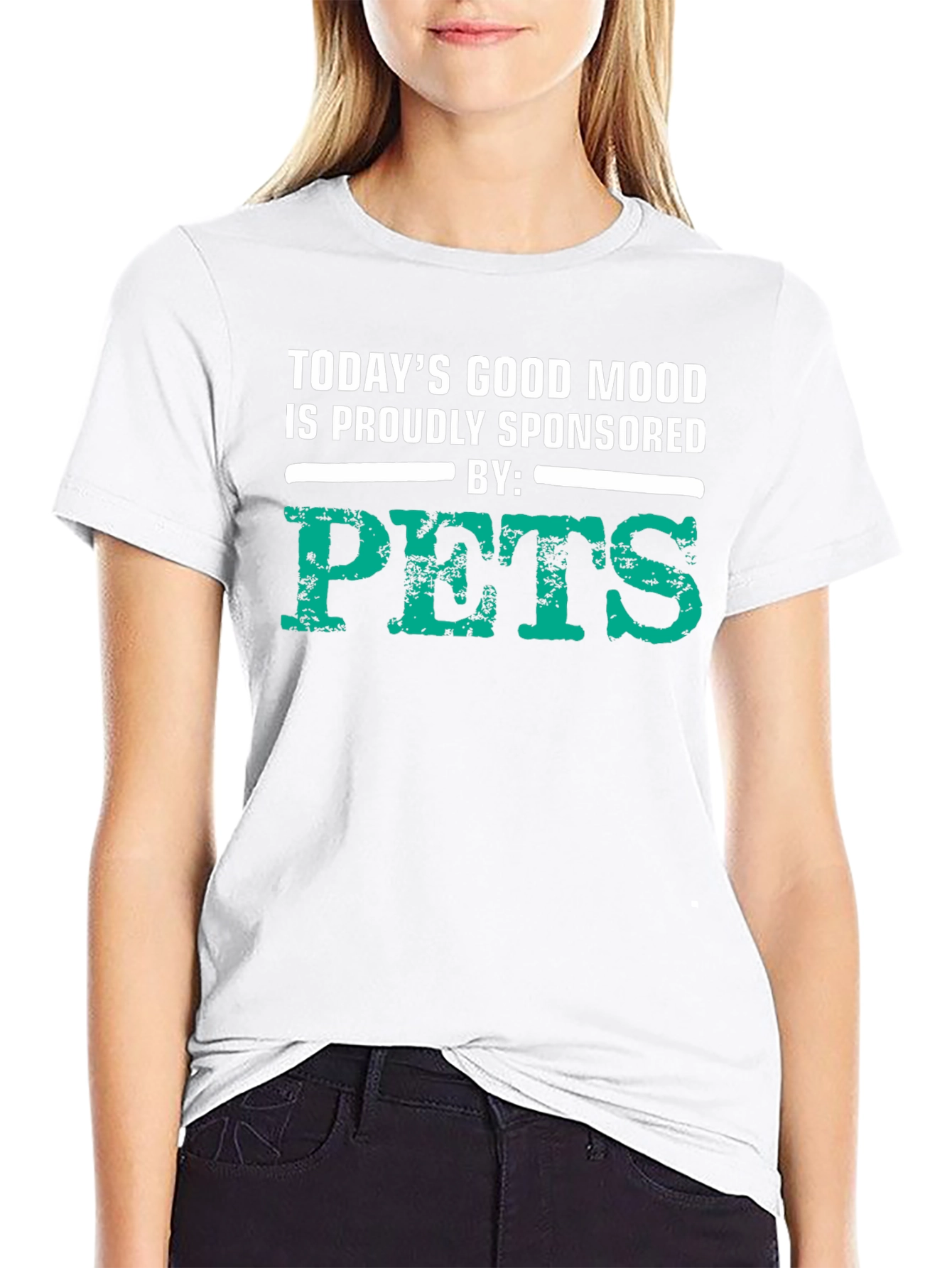 Todays Good Mood Pets Graphic T-Shirt
