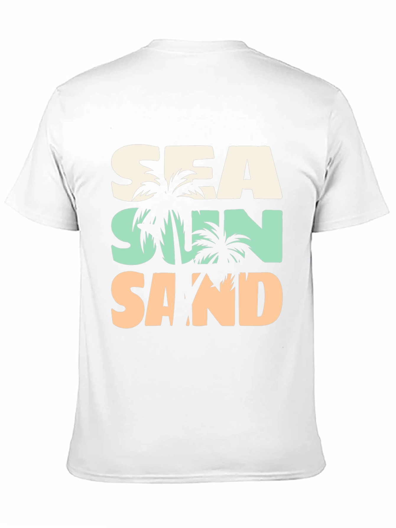 Sea Sun Sand Graphic T-Shirt - Vacation Vibes!