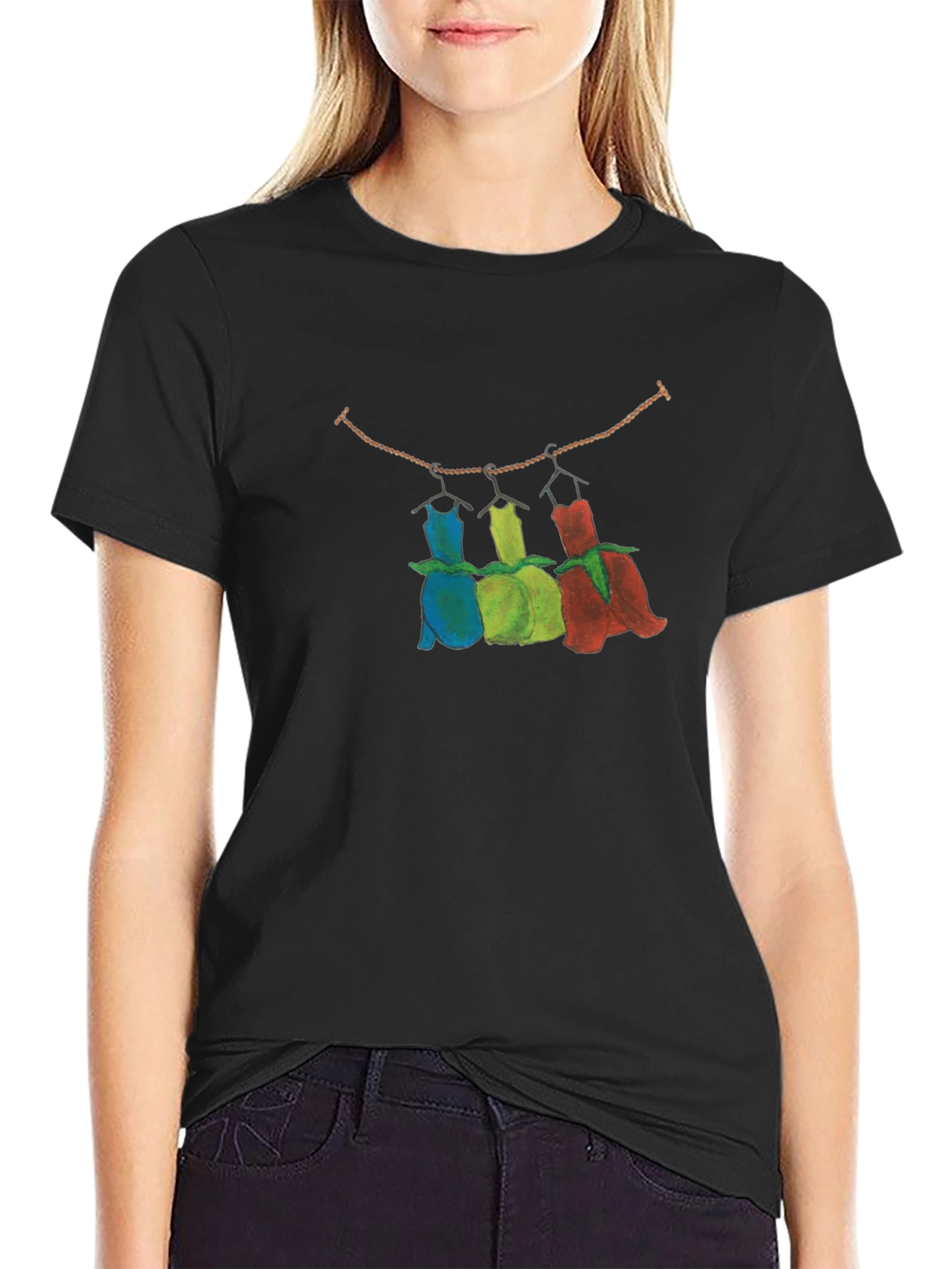 Rose Dress Trio T-Shirt