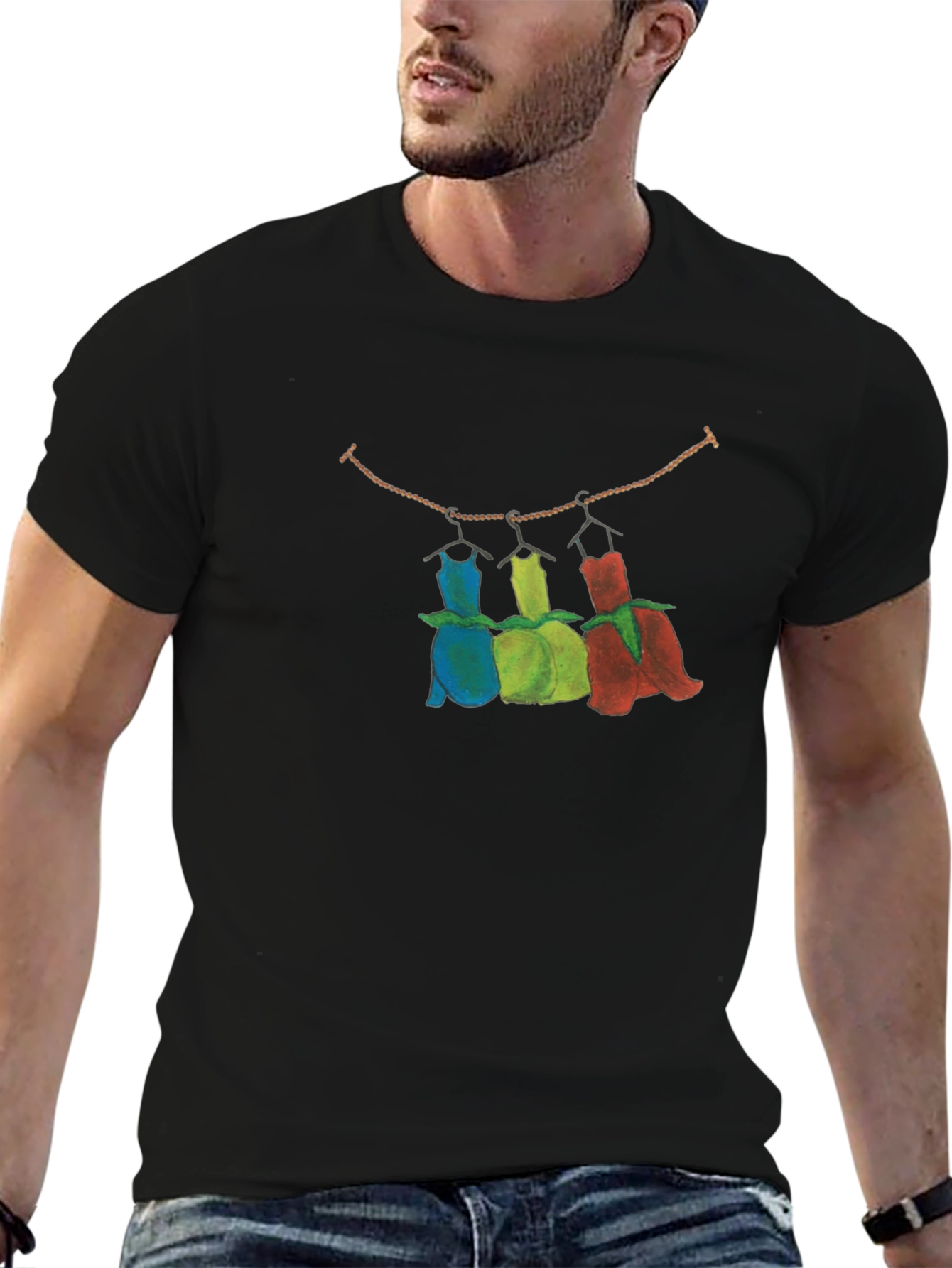 Rose Dress Trio T-Shirt