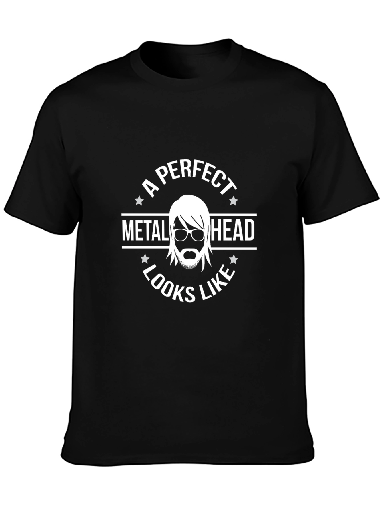 A Perfect Metal Head Looks Like T-Shirt